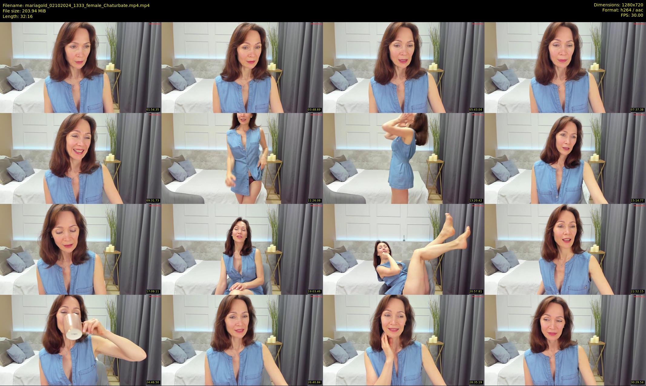 mariagold — 33 minute Chaturbate female cam show recording, 720p, Oct 2, 2024