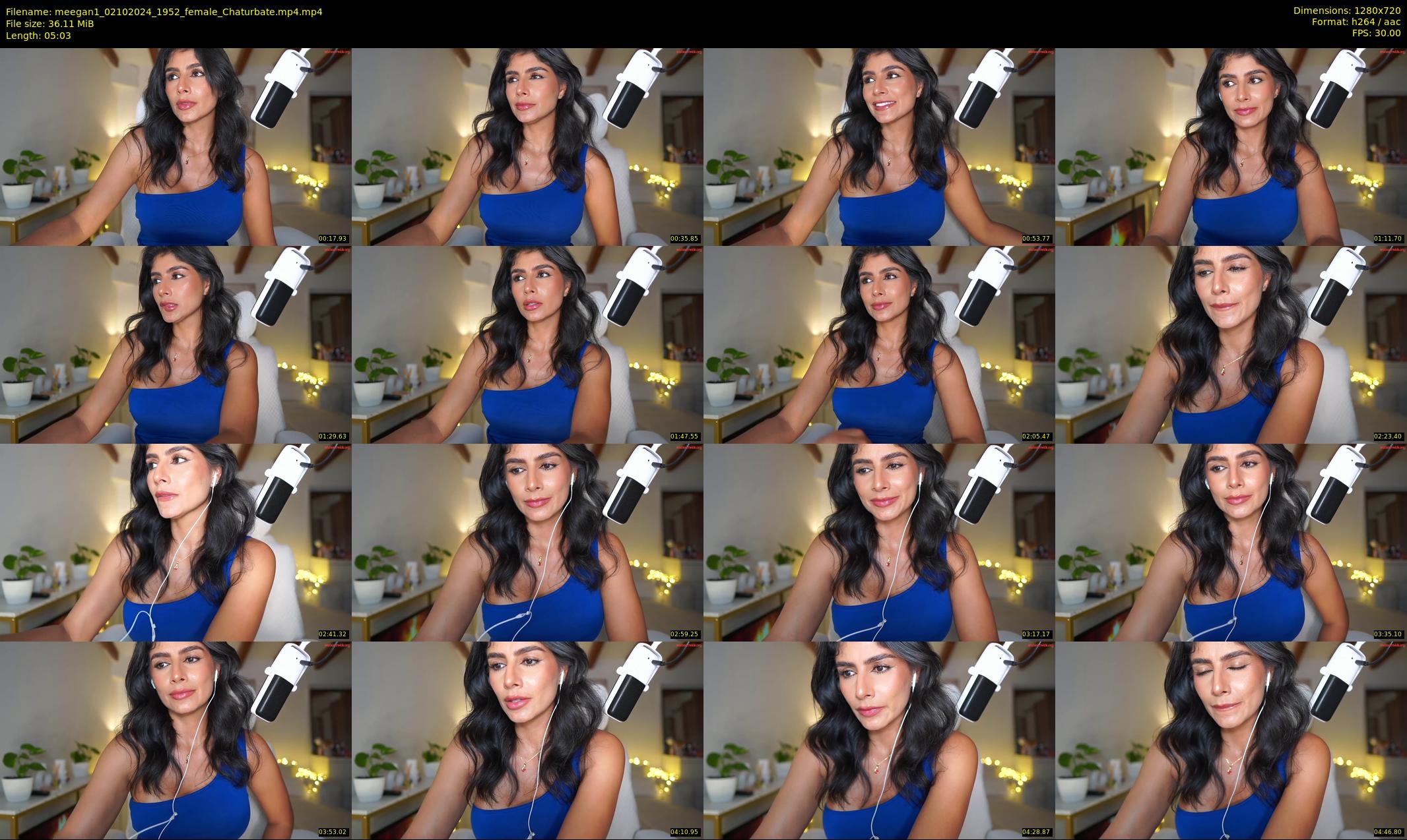 meegan1 — 6 minute Chaturbate female cam show recording, 720p, Oct 2, 2024