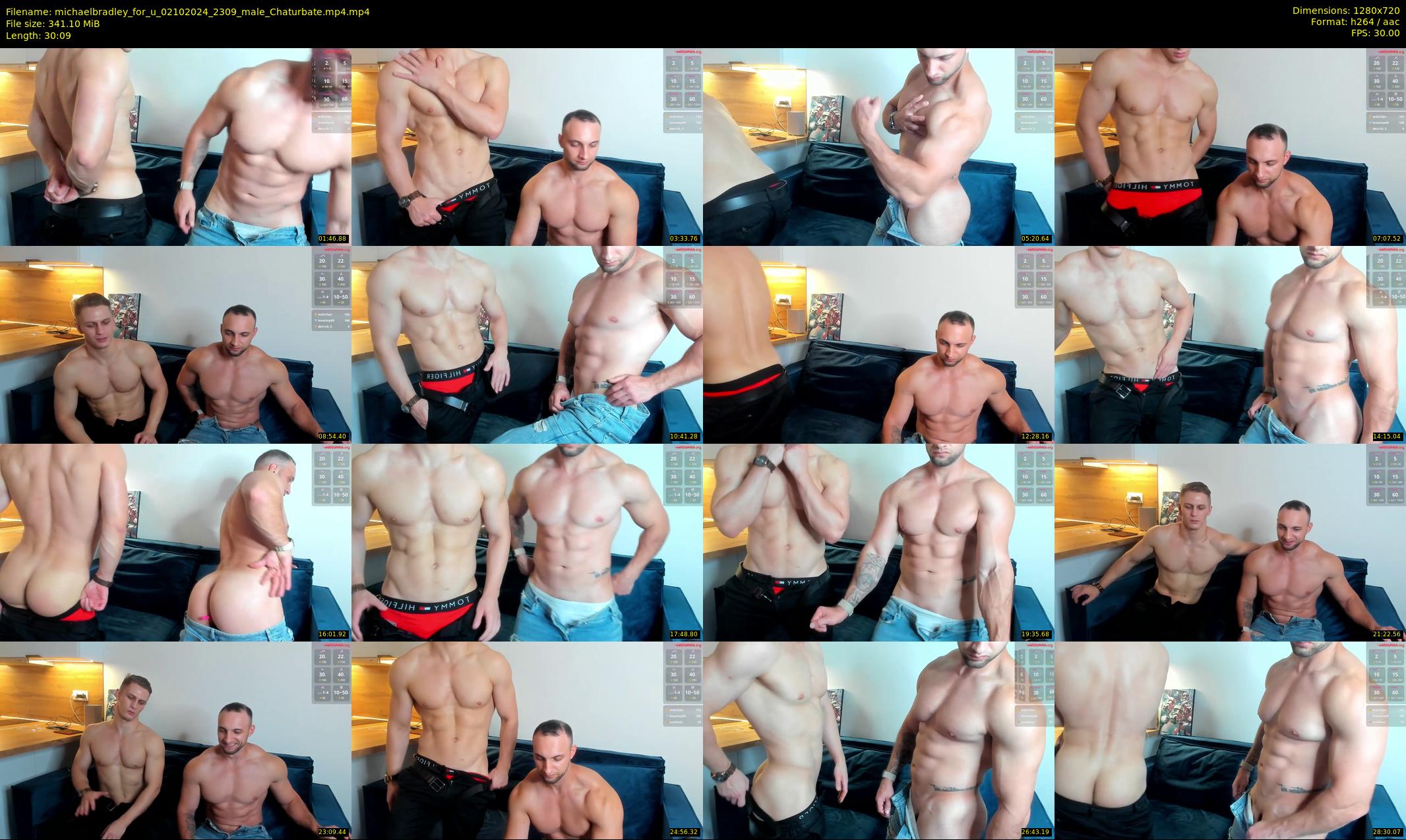 michaelbradley_for_u — 31 minute Chaturbate male cam show recording, 720p, Oct 2, 2024