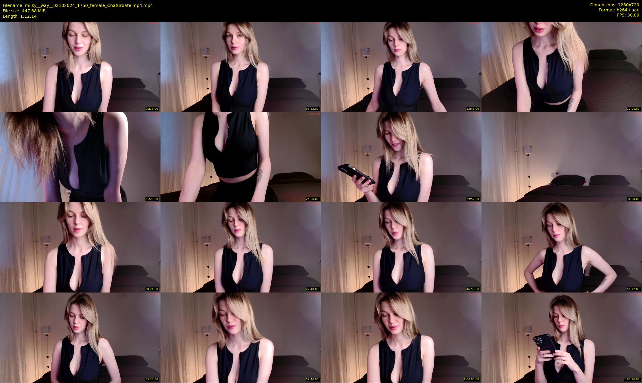 milky__way_ — 73 minute Chaturbate female cam show recording, 720p, Oct 2, 2024