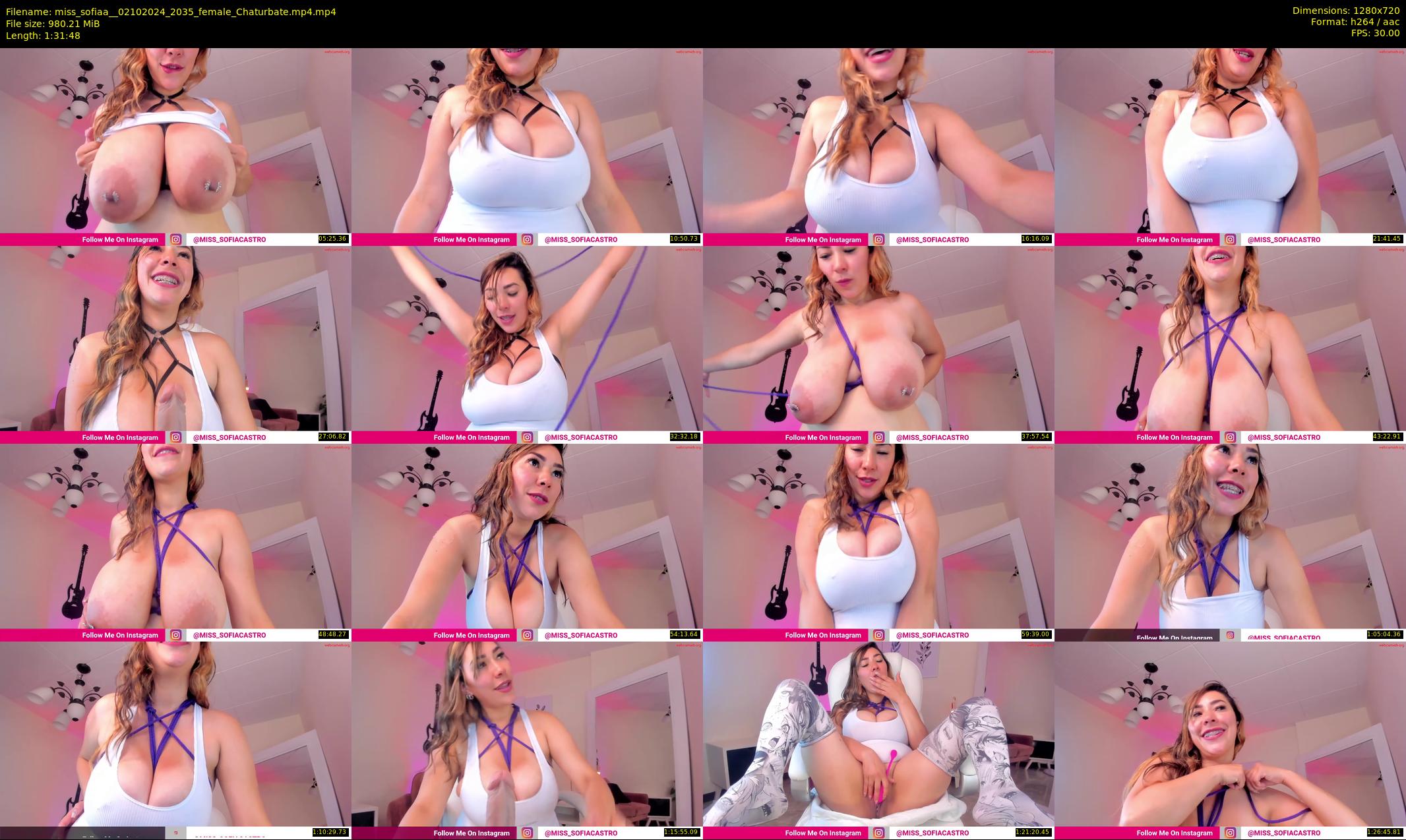 miss_sofiaa_ — 92 minute Chaturbate female cam show recording, 720p, Oct 2, 2024
