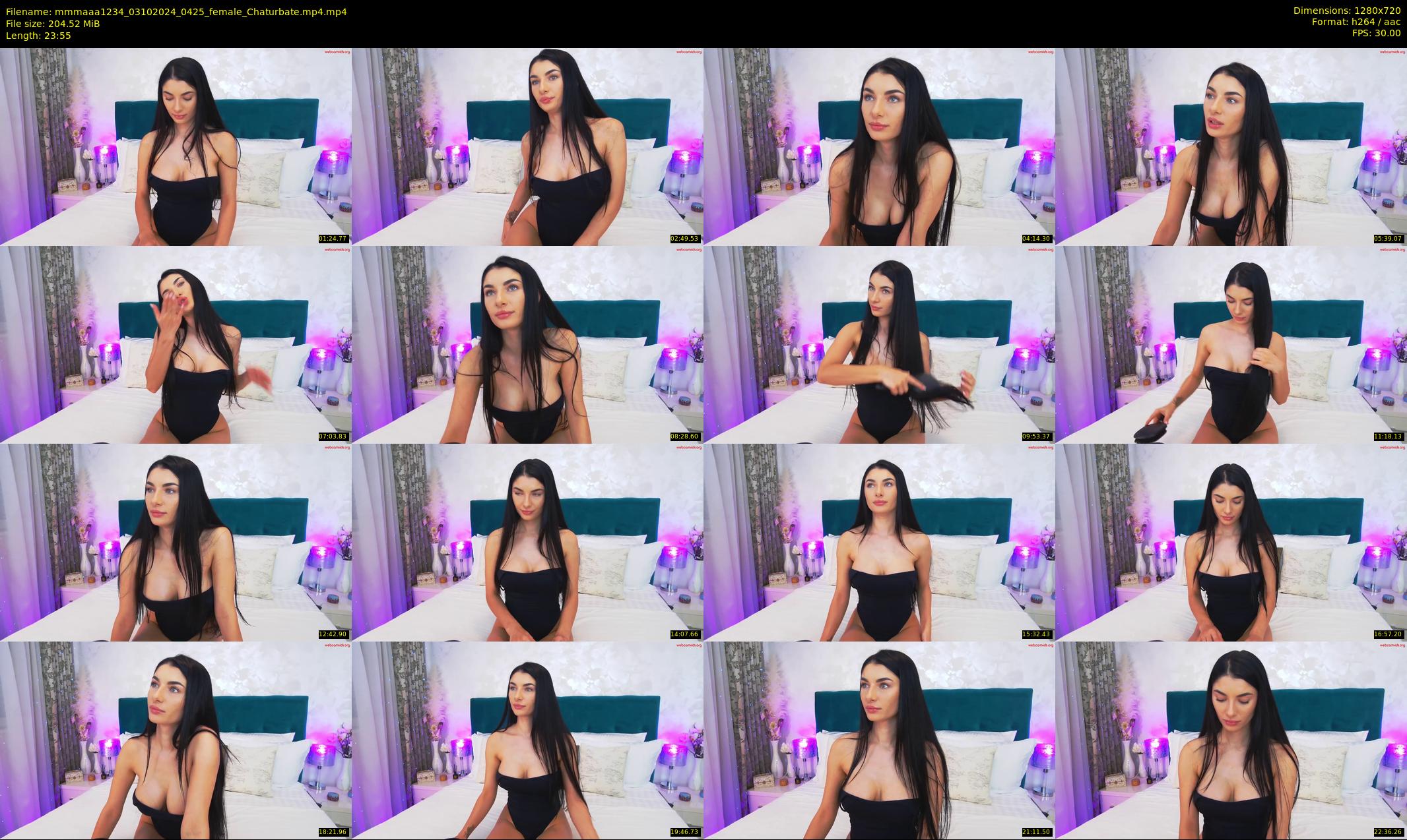 mmmaaa1234 — 24 minute Chaturbate female cam show recording, 720p, Oct 3, 2024