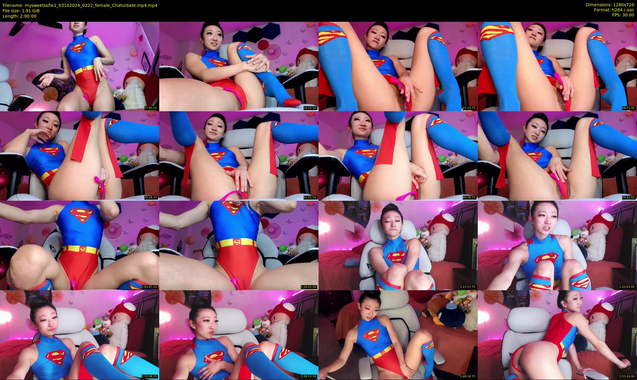 mysweetsofie1 — 120 minute Chaturbate female cam show recording, 720p, Oct 3, 2024