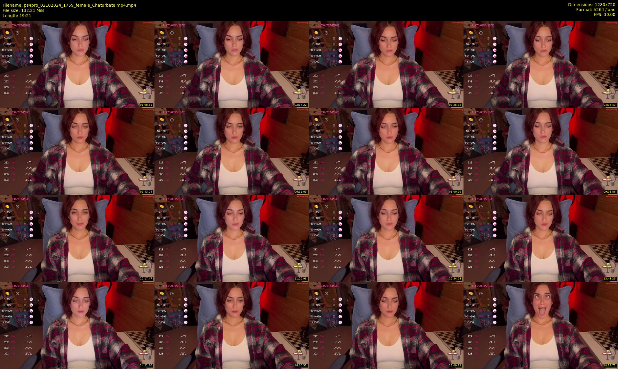 ps4pro — 20 minute Chaturbate female cam show recording, 720p, Oct 2, 2024