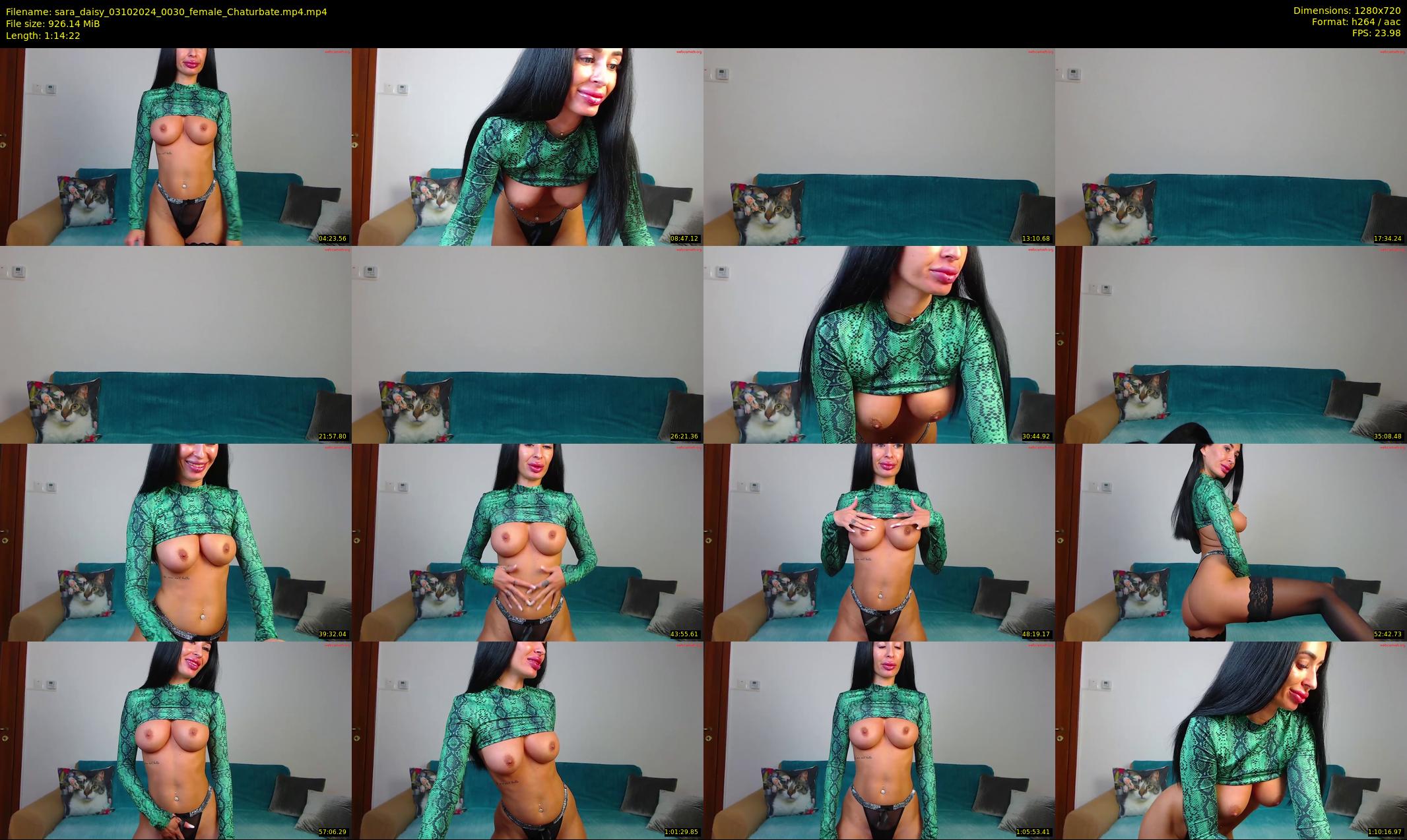 sara_daisy — 75 minute Chaturbate female cam show recording, 720p, Oct 3, 2024