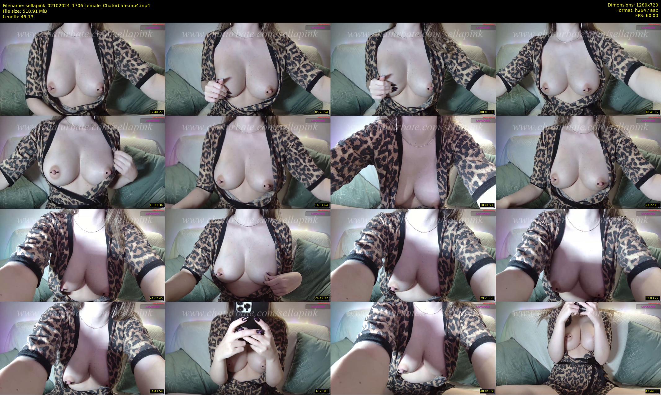 sellapink — 46 minute Chaturbate female cam show recording, 720p, Oct 2, 2024