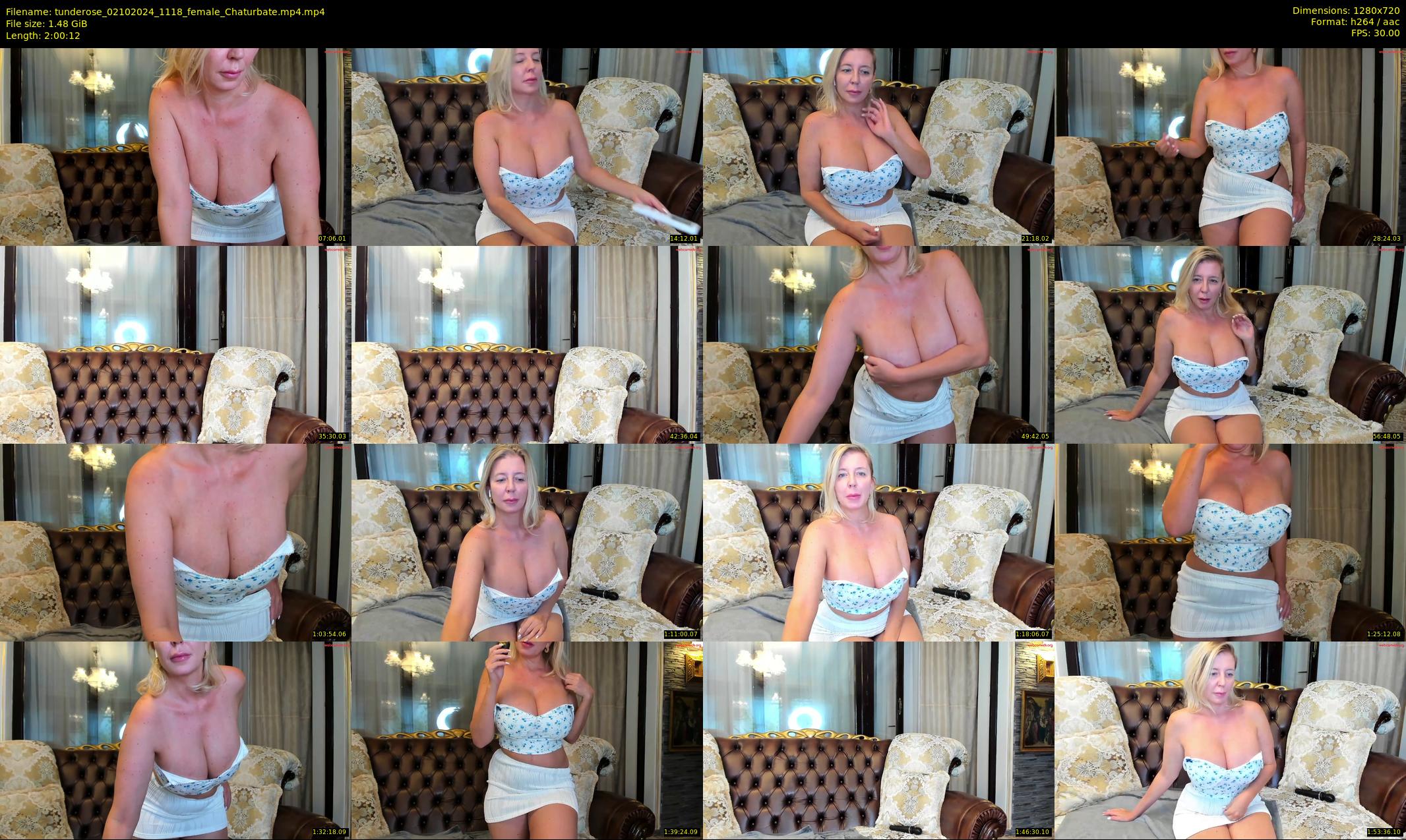tunderose — 121 minute Chaturbate female cam show recording, 720p, Oct 2, 2024