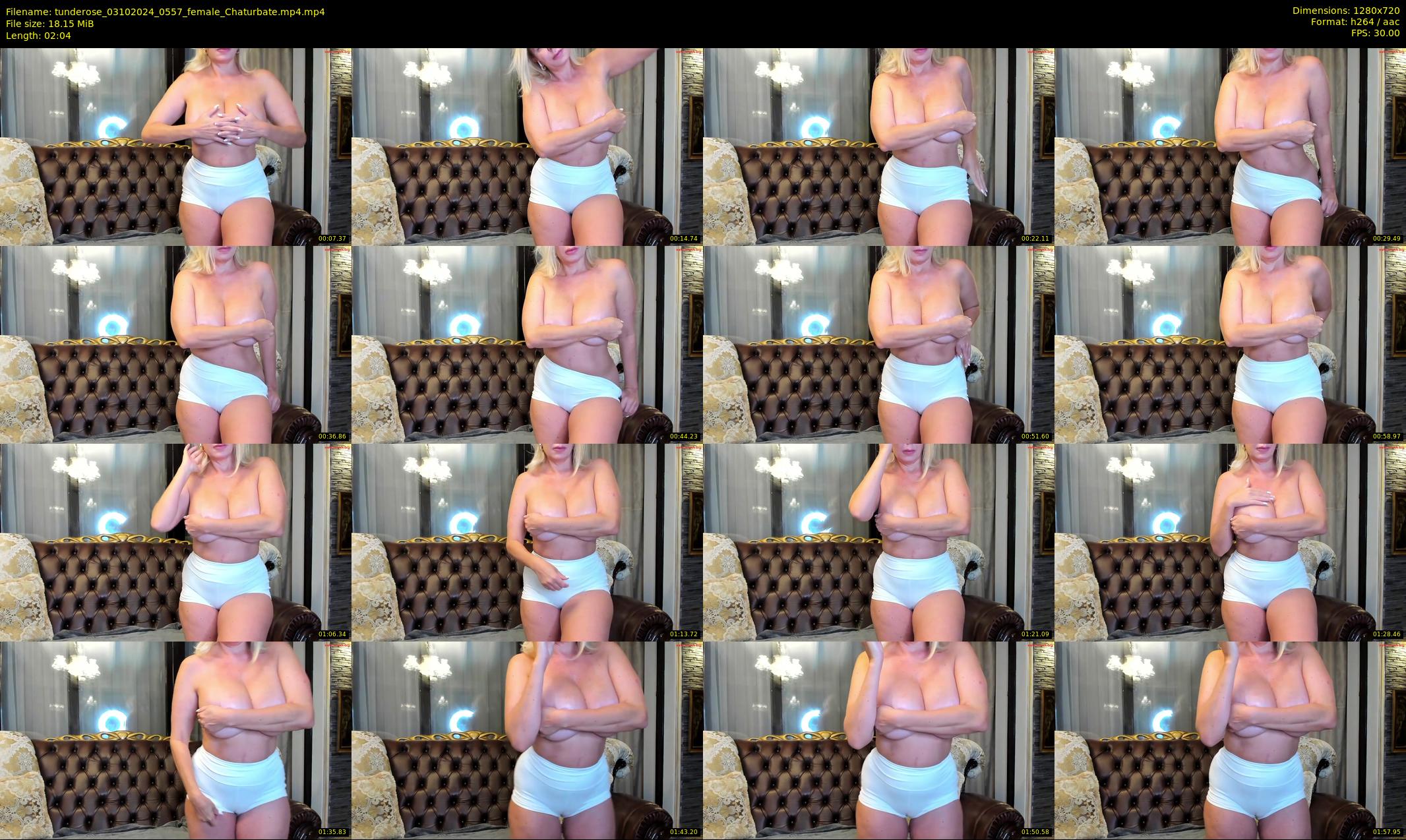 tunderose — 3 minute Chaturbate female cam show recording, 720p, Oct 3, 2024