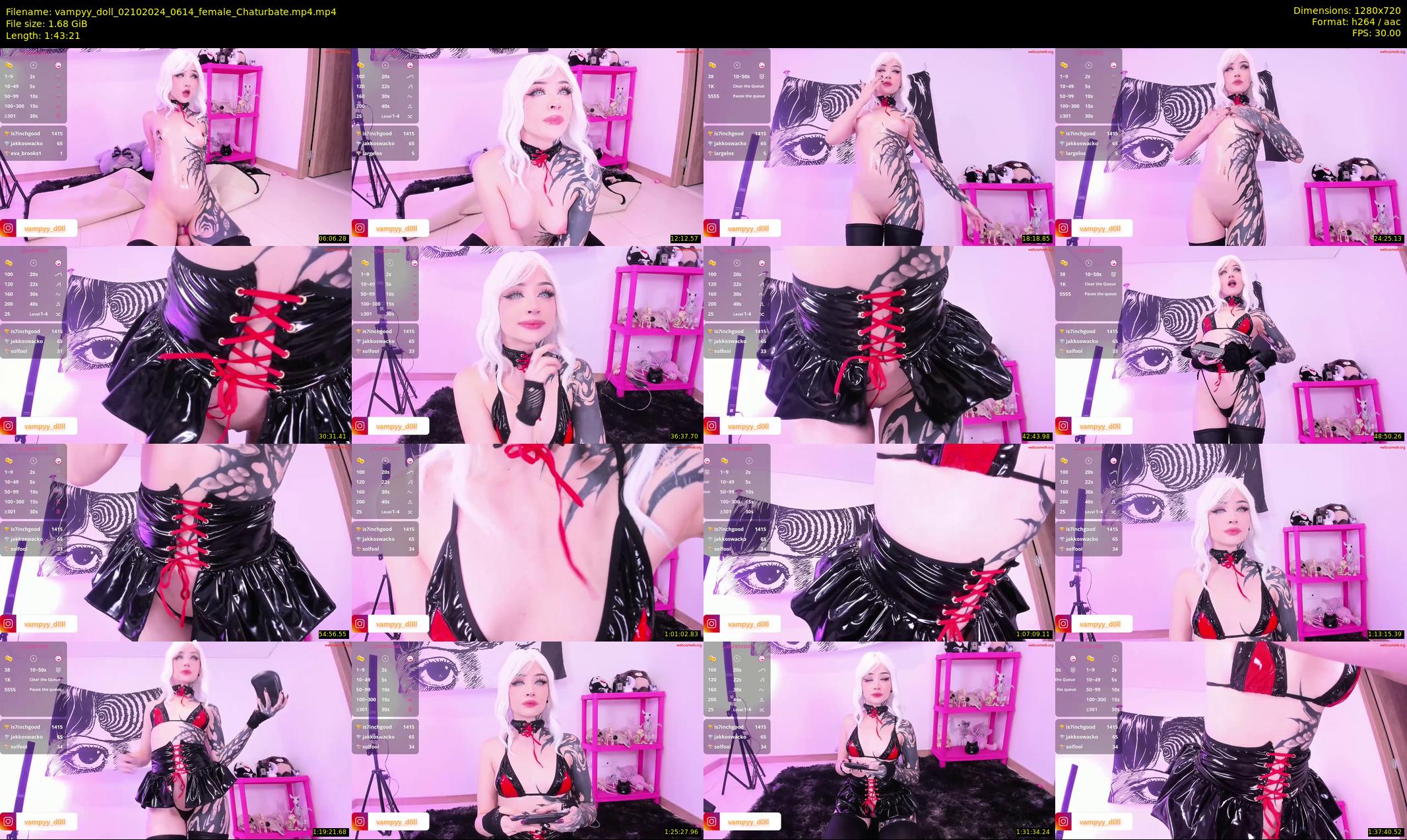vampyy_doll — 104 minute Chaturbate female cam show recording, 720p, Oct 2, 2024