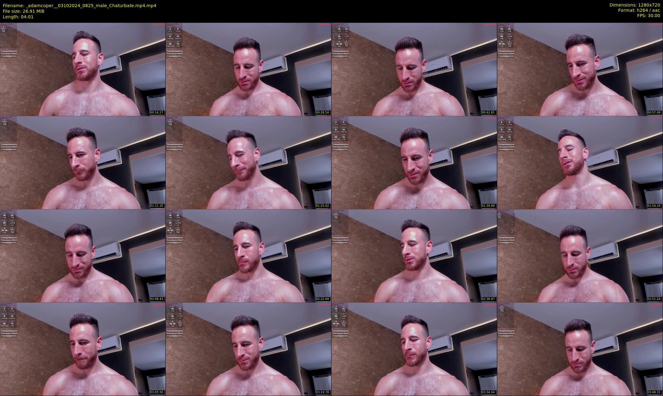 _adamcoper_ — 5 minute Chaturbate male cam show recording, 720p, Oct 3, 2024