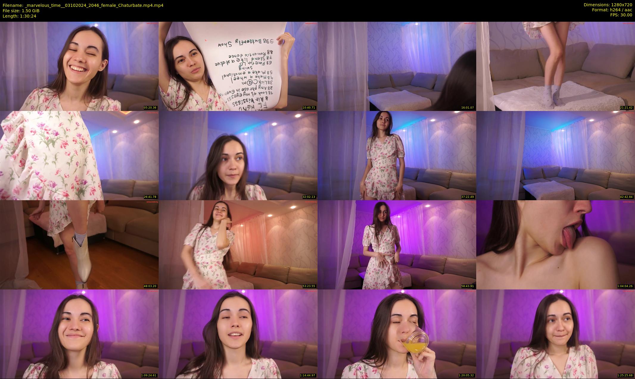 _marvelous_time_ — 91 minute Chaturbate female cam show recording, 720p, Oct 3, 2024
