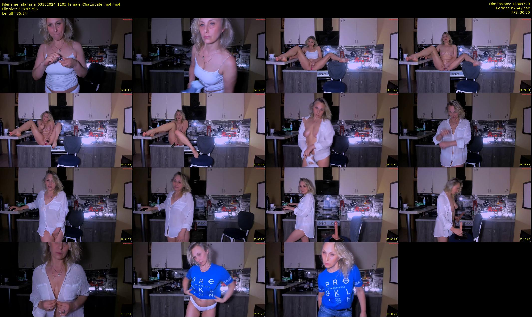 afanasia — 36 minute Chaturbate female cam show recording, 720p, Oct 3, 2024