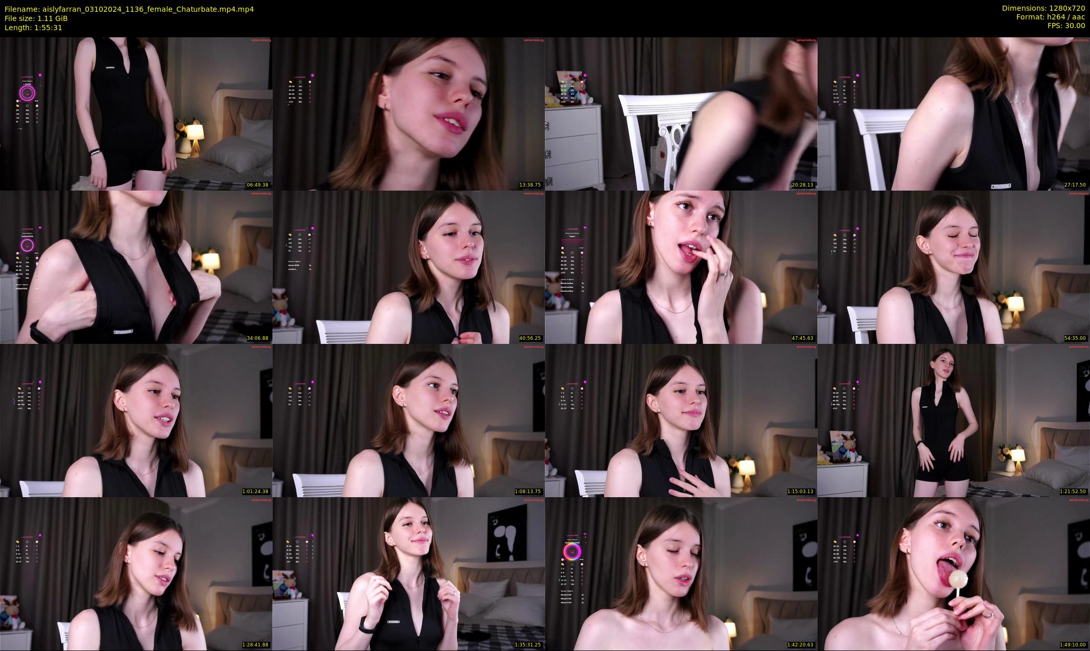 aislyfarran — 116 minute Chaturbate female cam show recording, 720p, Oct 3, 2024