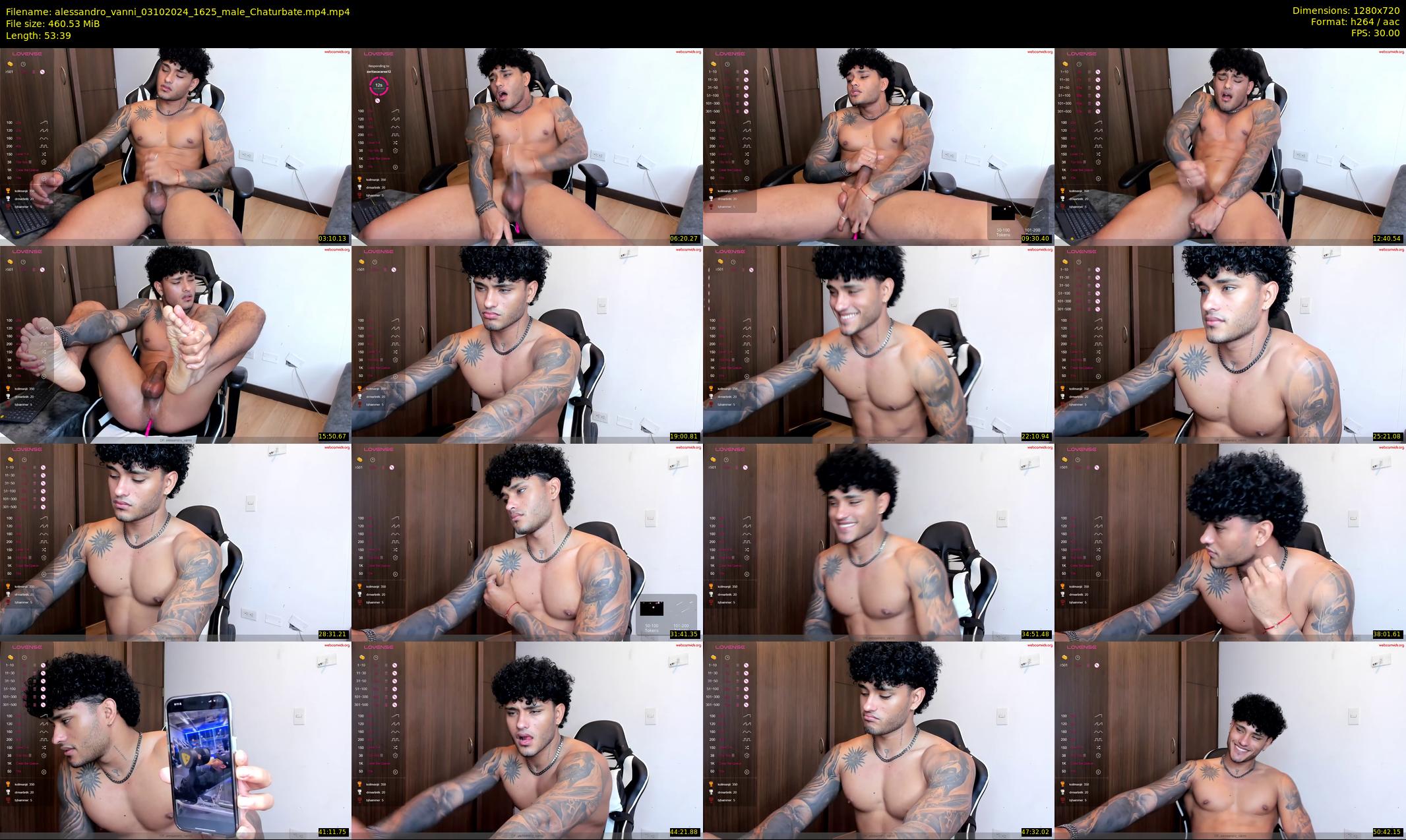 alessandro_vanni — 54 minute Chaturbate male cam show recording, 720p, Oct 3, 2024
