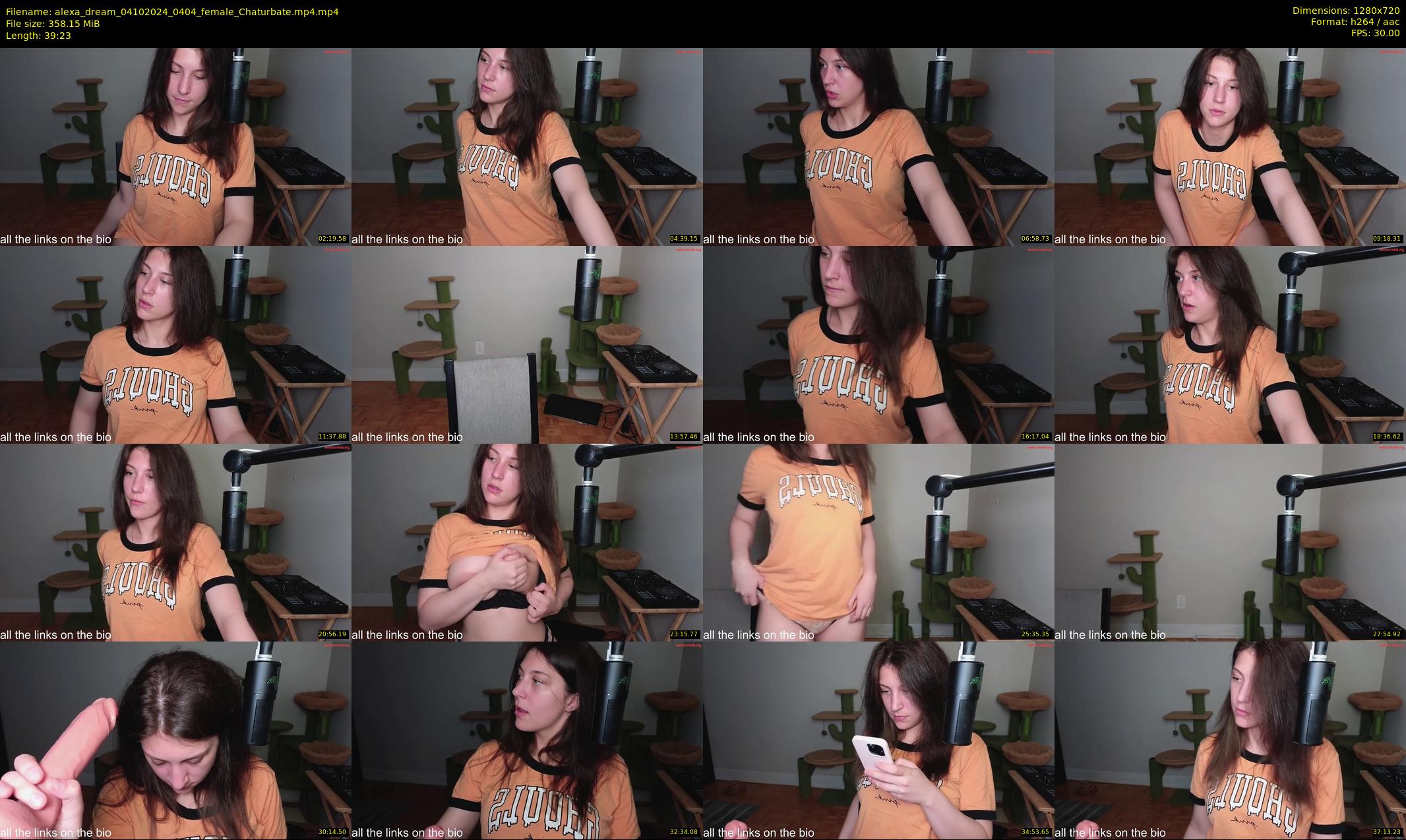 alexa_dream — 40 minute Chaturbate female cam show recording, 720p, Oct 4, 2024