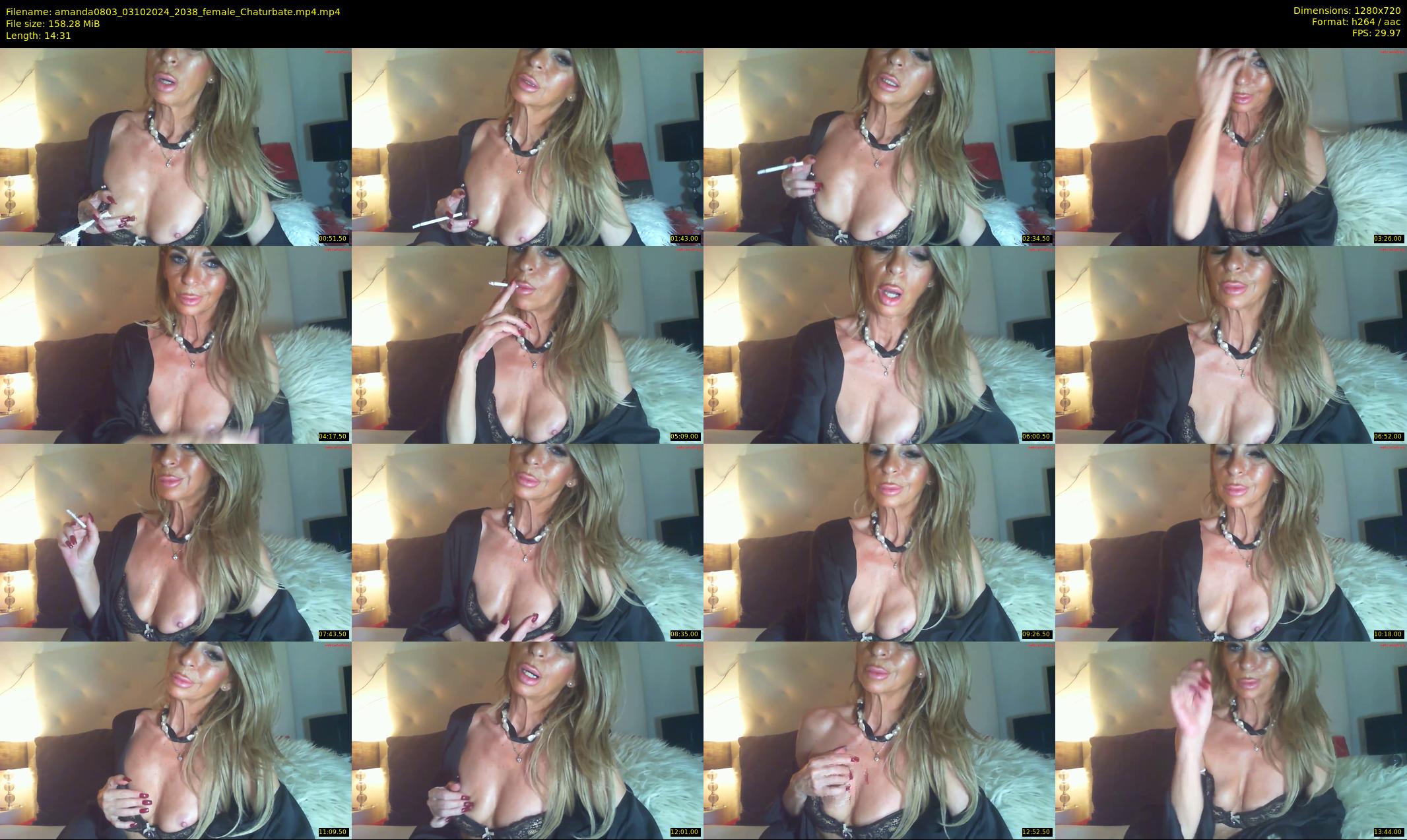 amanda0803 — 15 minute Chaturbate female cam show recording, 720p, Oct 3, 2024