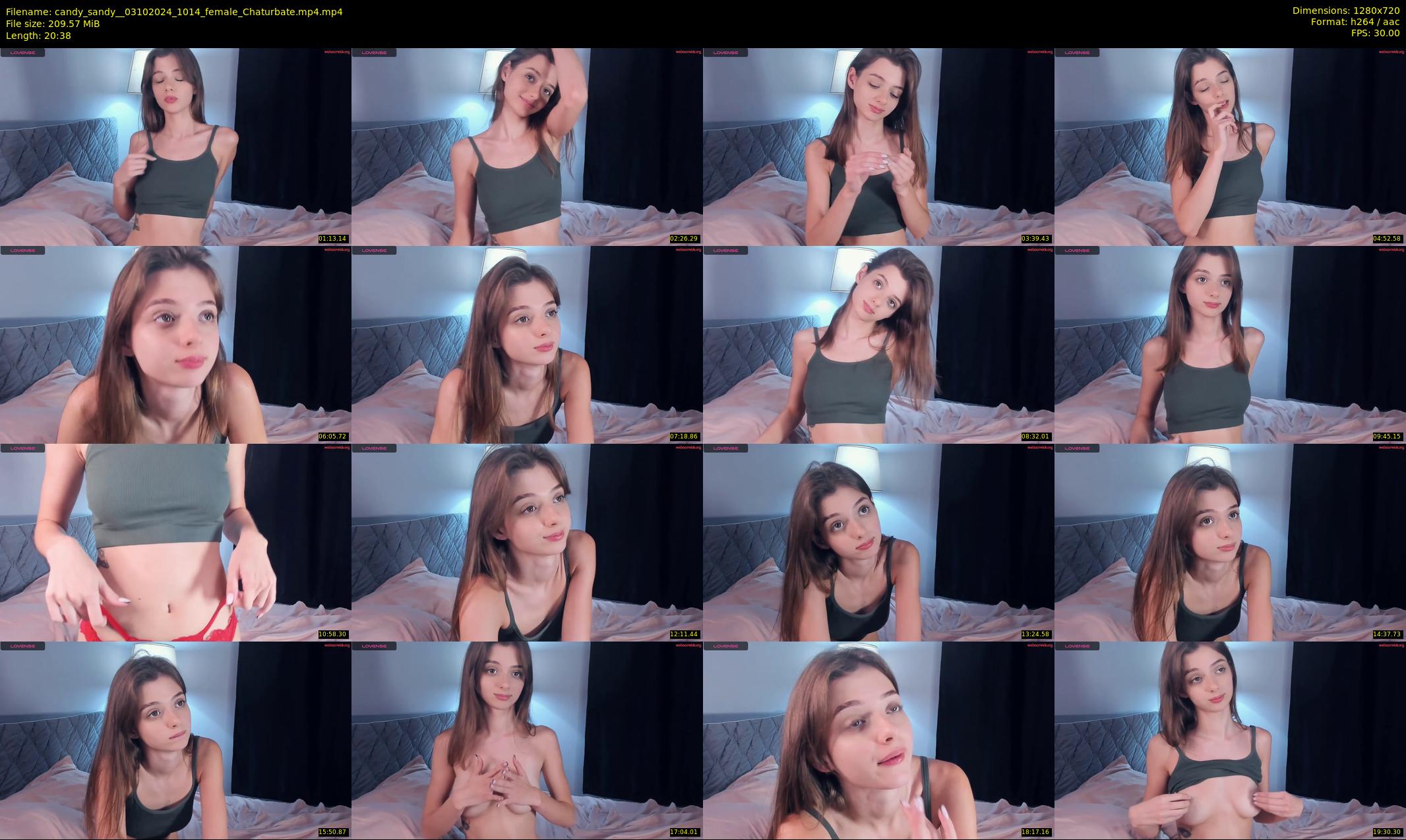 candy_sandy_ — 21 minute Chaturbate female cam show recording, 720p, Oct 3, 2024
