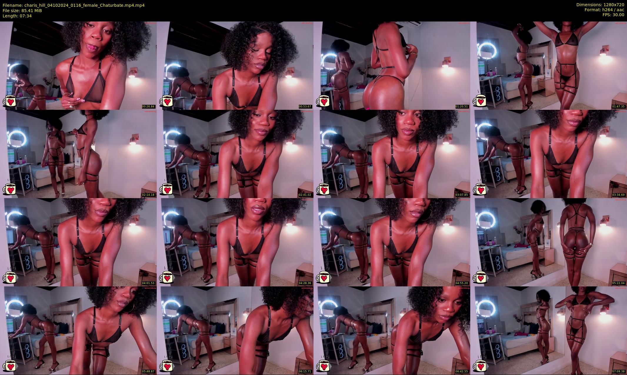 charis_hill — 8 minute Chaturbate female cam show recording, 720p, Oct 4, 2024