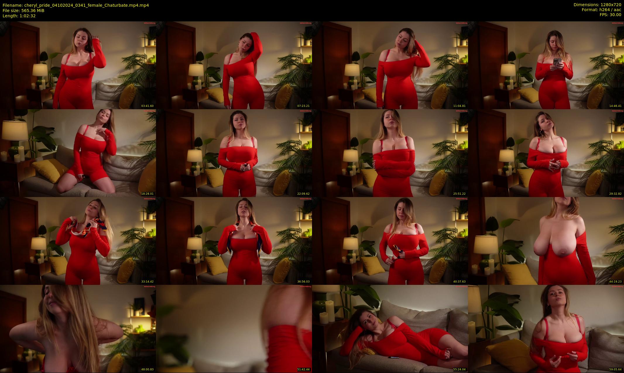 cheryl_pride — 63 minute Chaturbate female cam show recording, 720p, Oct 4, 2024