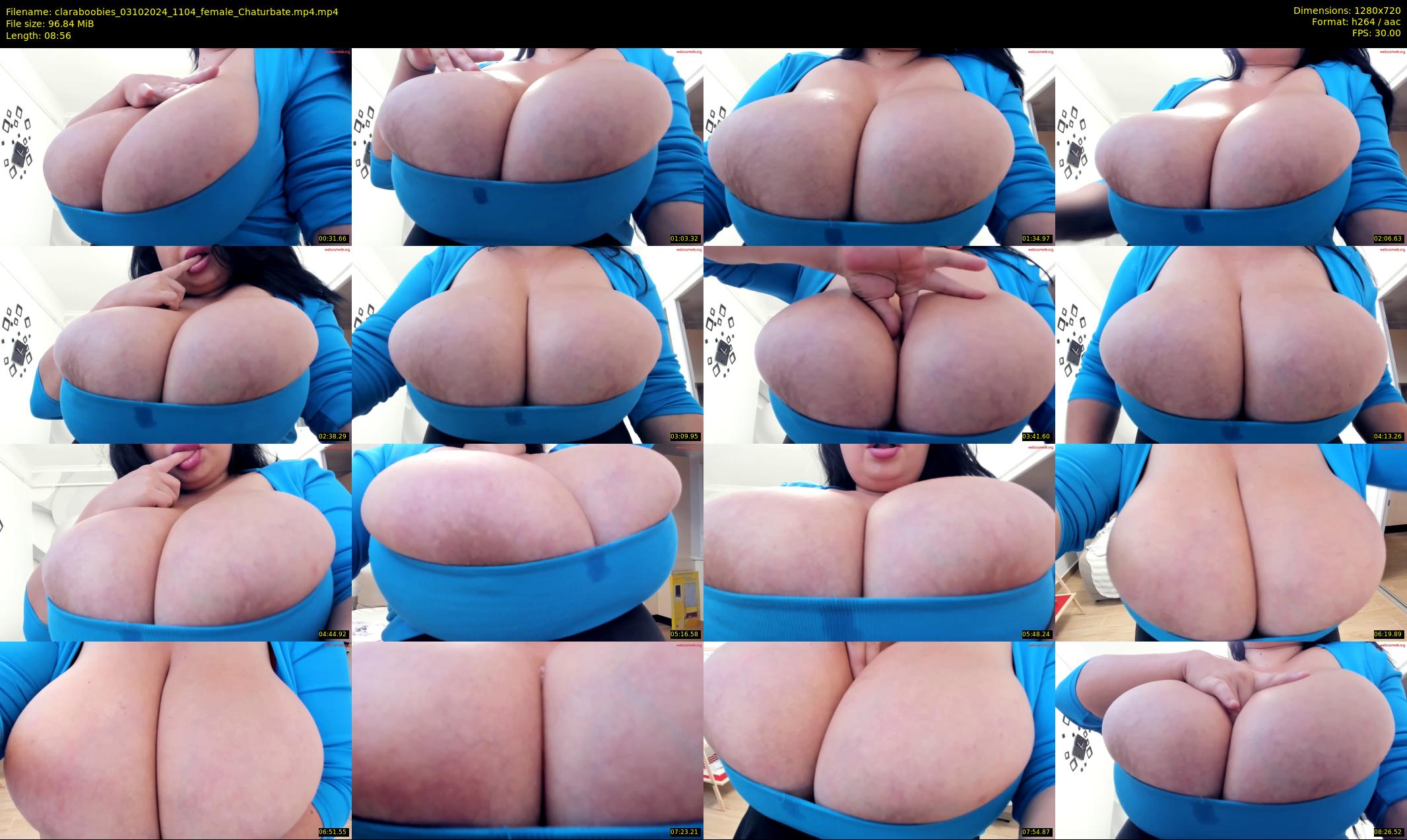 claraboobies — 9 minute Chaturbate female cam show recording, 720p, Oct 3, 2024