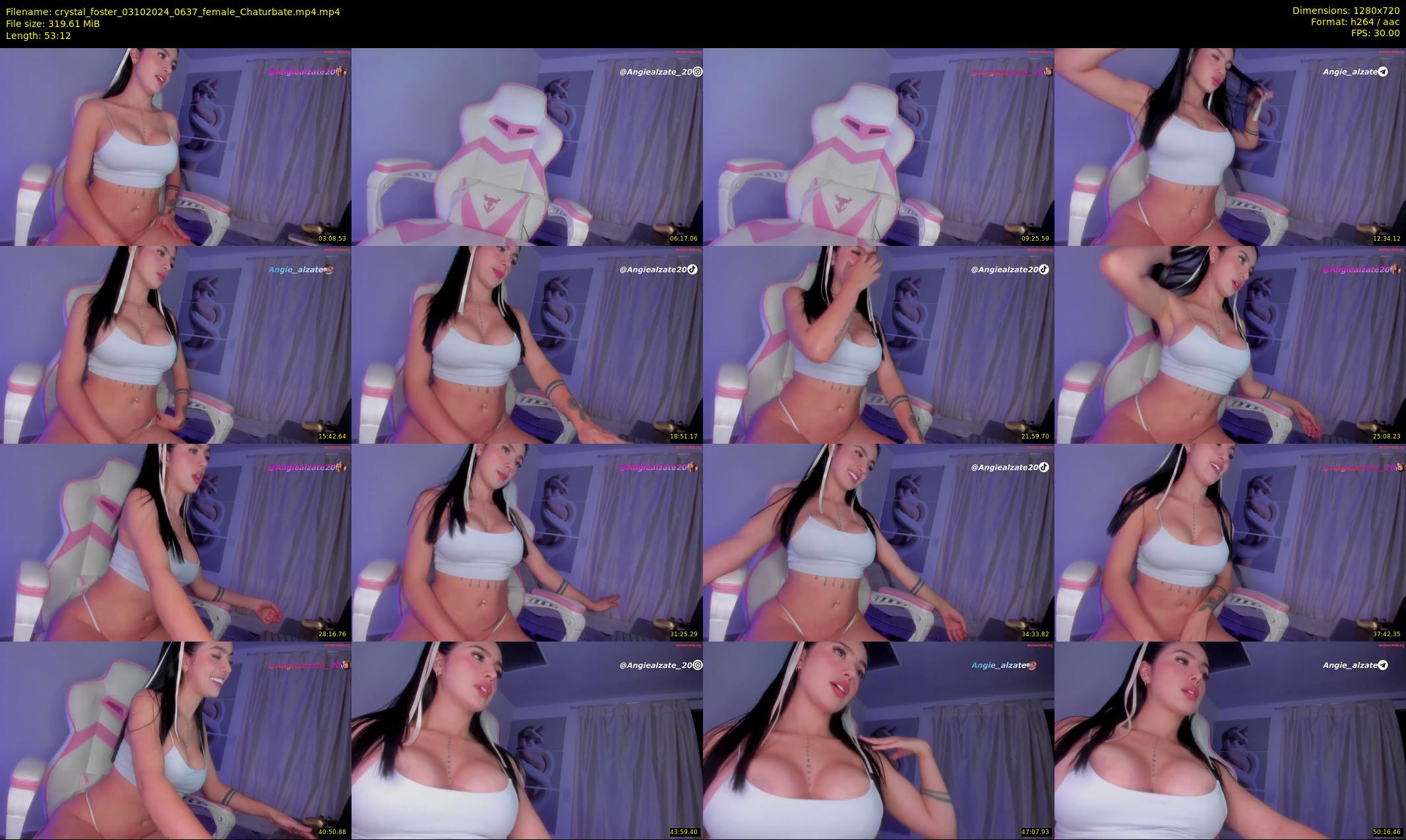 crystal_foster — 54 minute Chaturbate female cam show recording, 720p, Oct 3, 2024