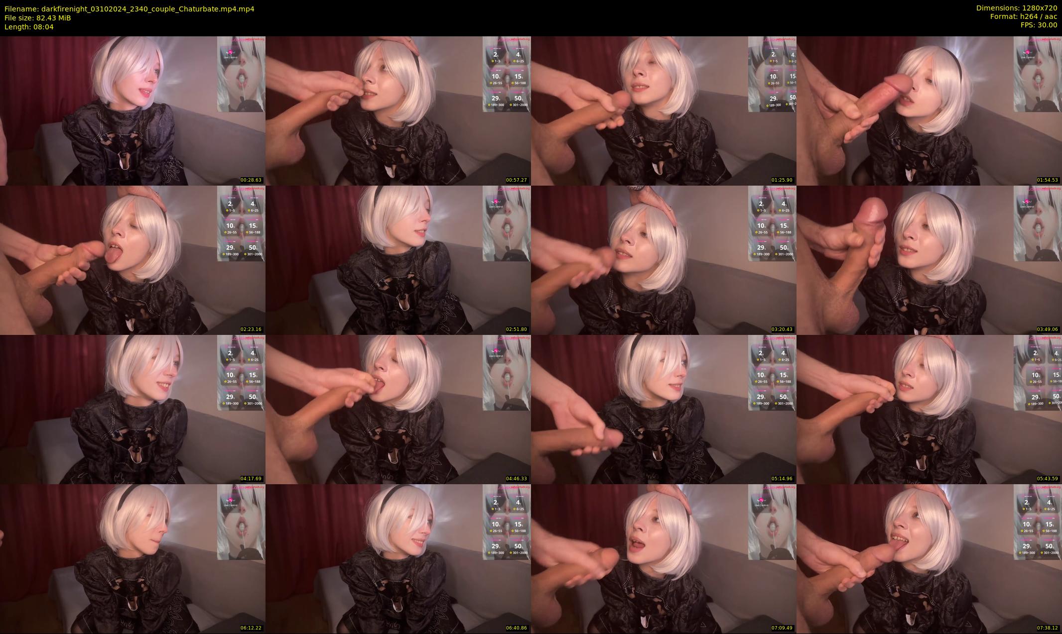 darkfirenight — 9 minute Chaturbate couple cam show recording, 720p, Oct 3, 2024