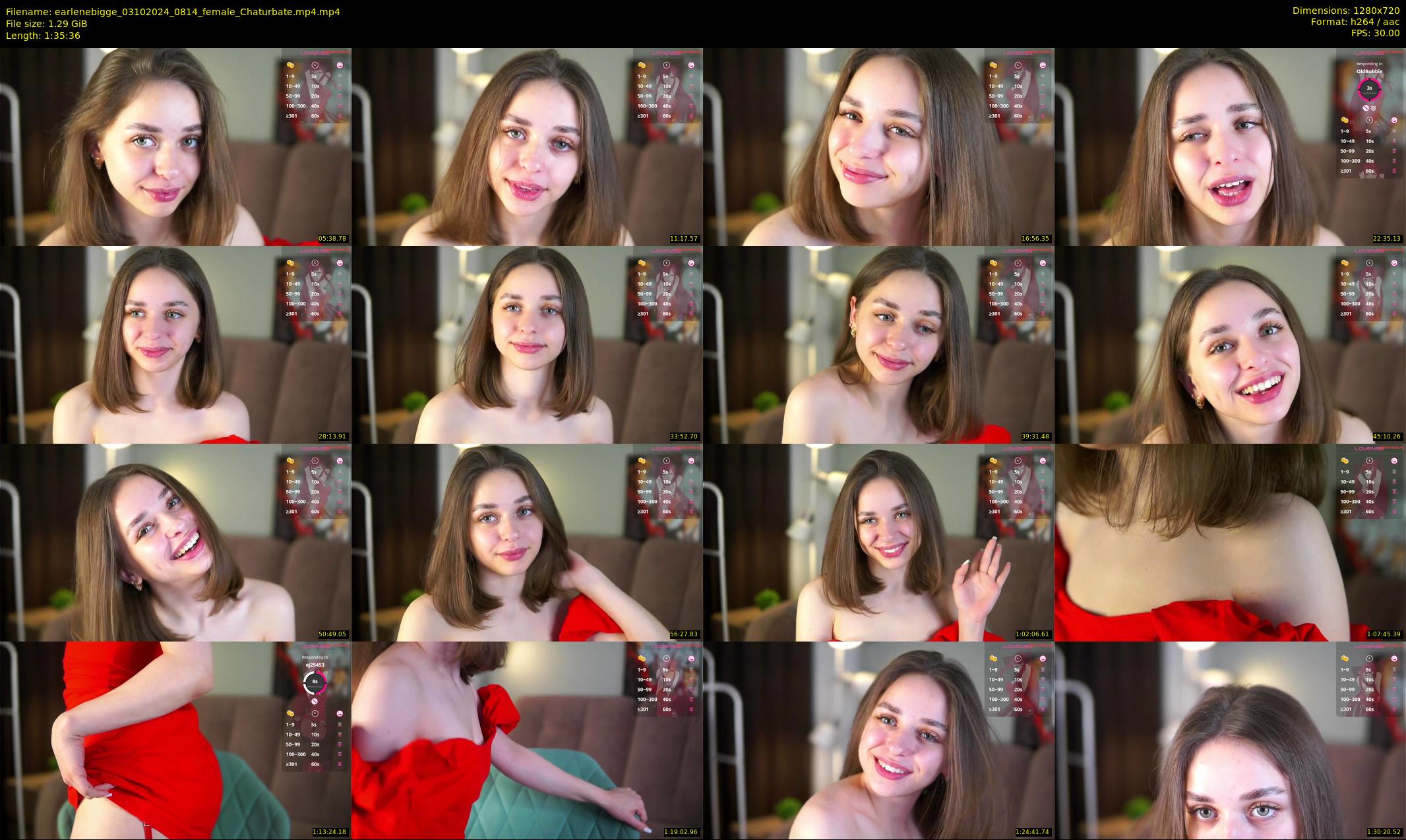 earlenebigge — 96 minute Chaturbate female cam show recording, 720p, Oct 3, 2024
