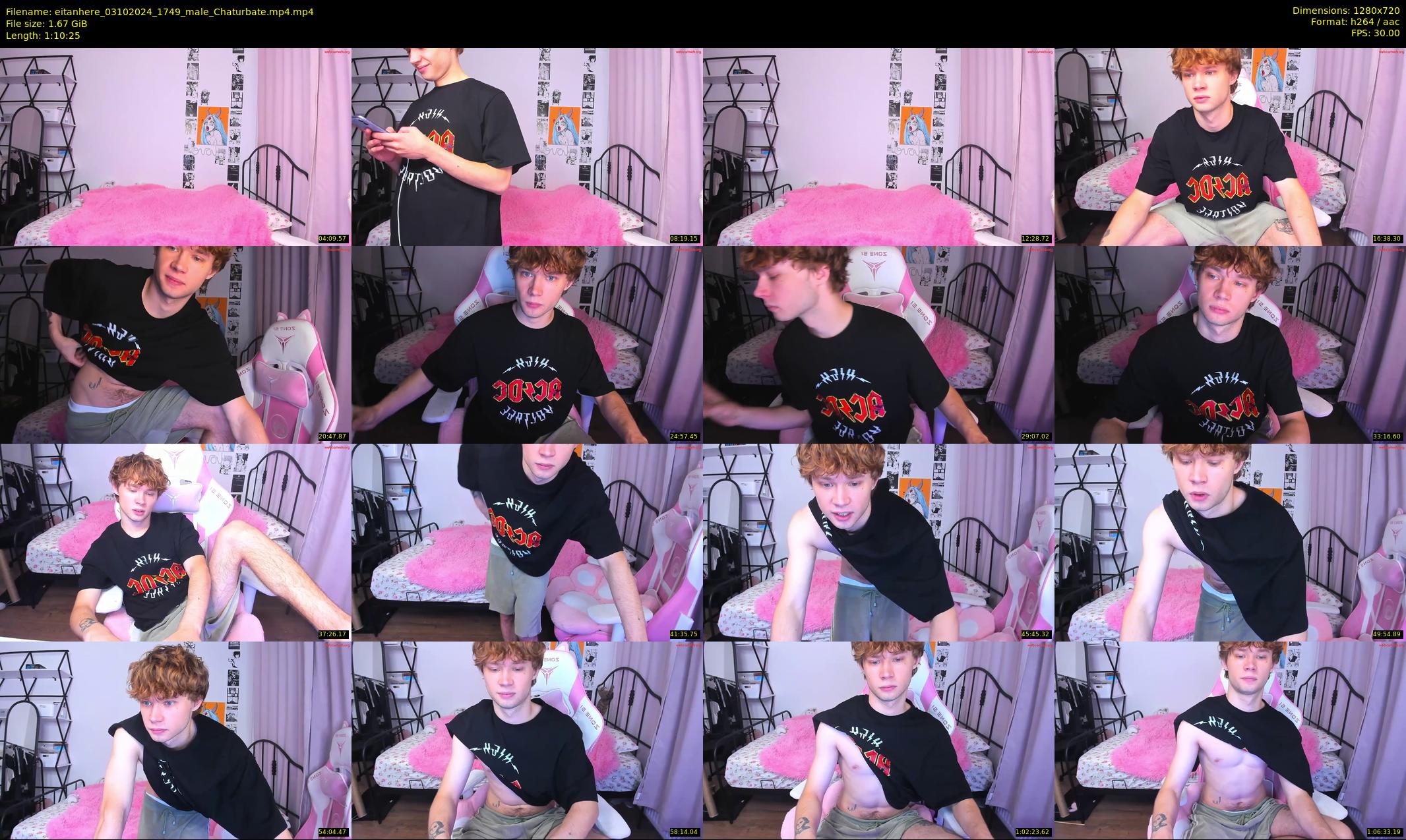 eitanhere — 71 minute Chaturbate male cam show recording, 720p, Oct 3, 2024