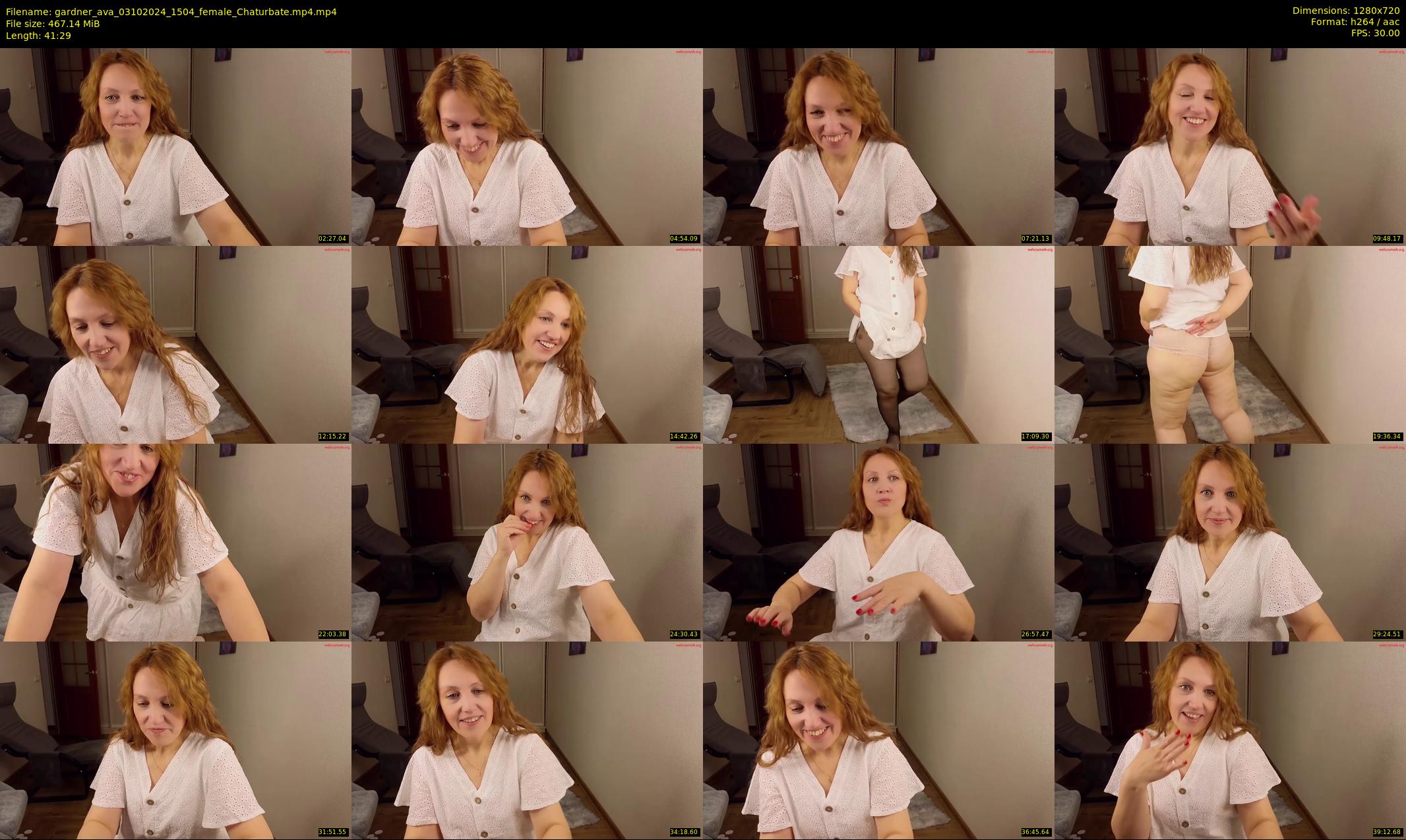 gardner_ava — 42 minute Chaturbate female cam show recording, 720p, Oct 3, 2024