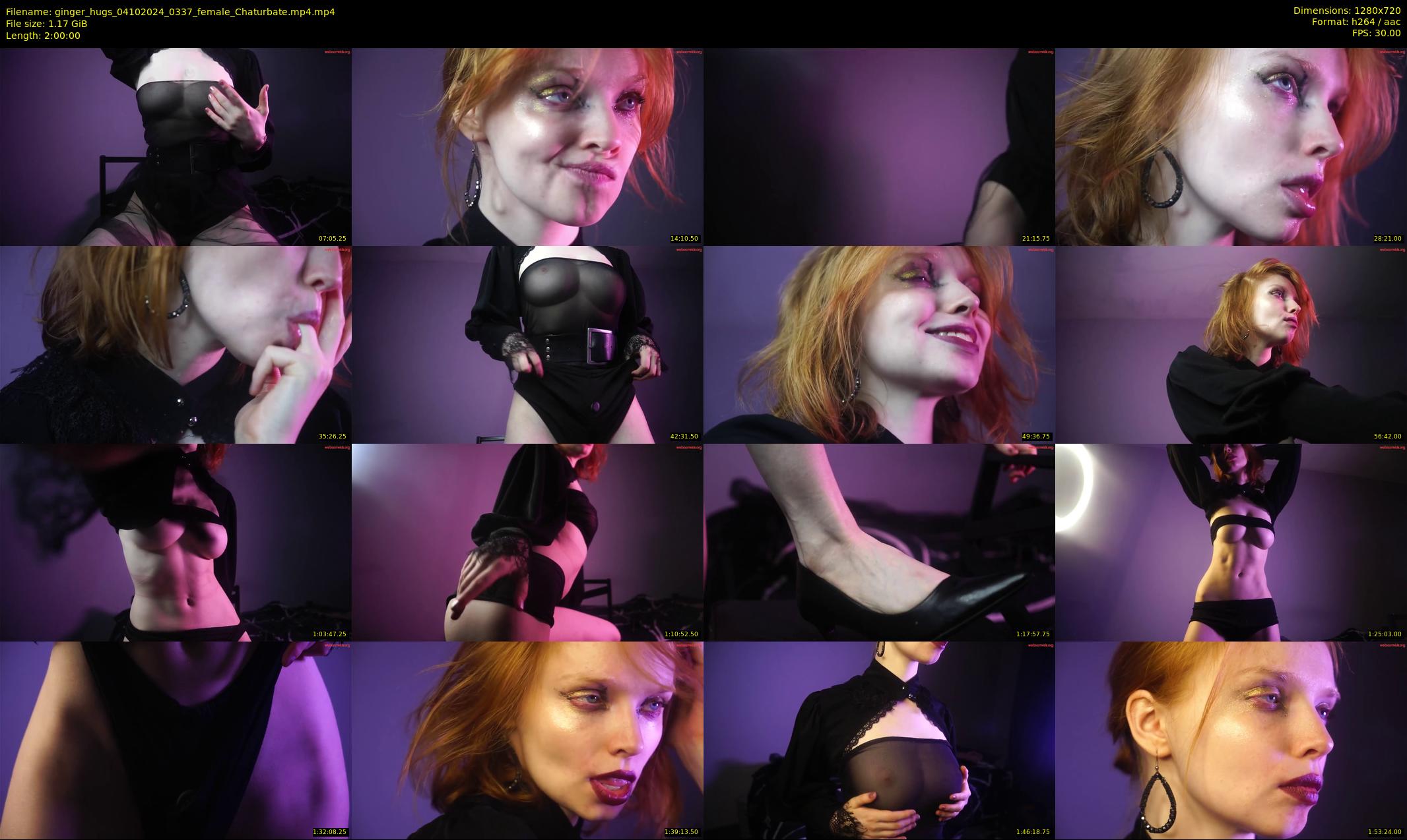 ginger_hugs — 120 minute Chaturbate female cam show recording, 720p, Oct 4, 2024