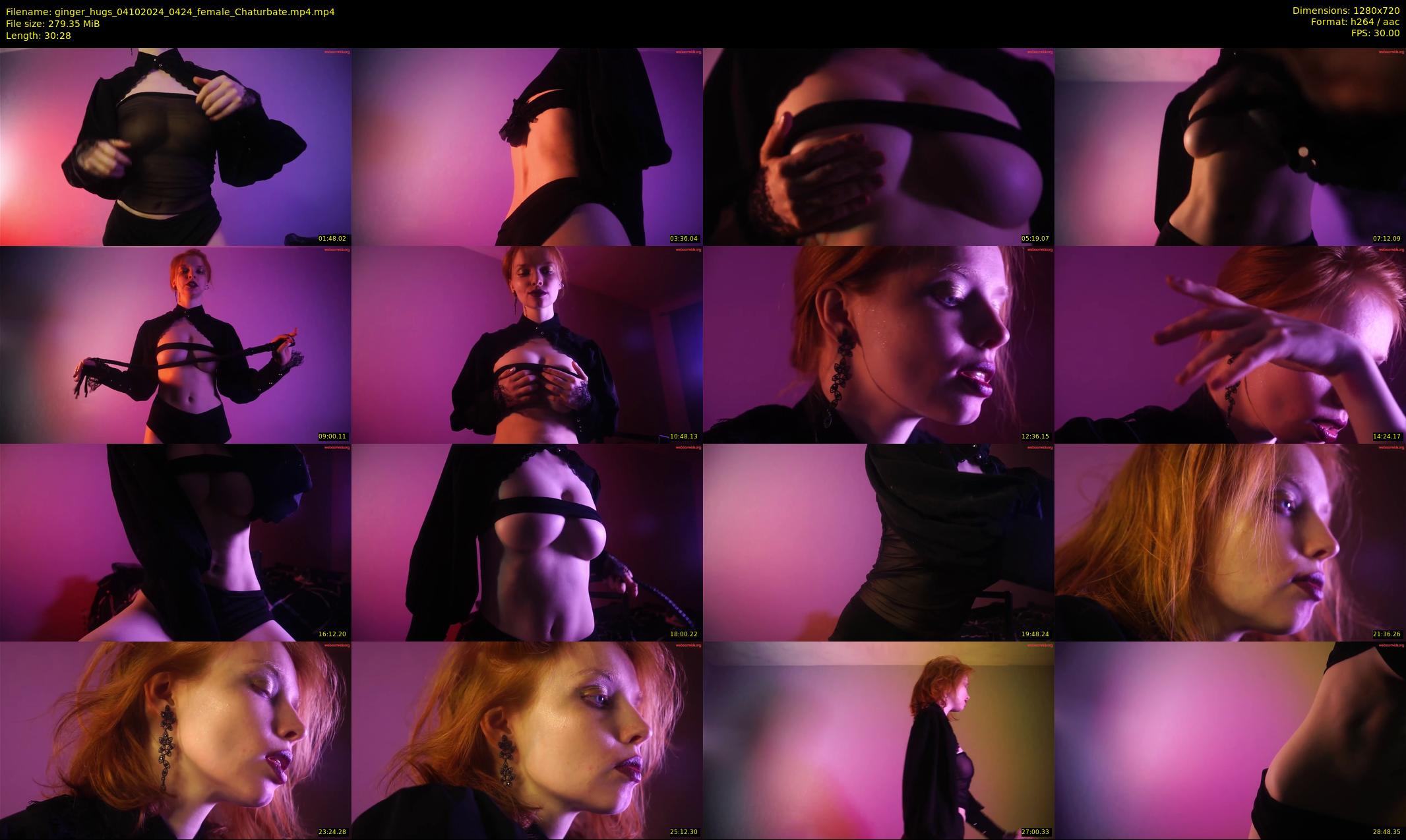 ginger_hugs — 31 minute Chaturbate female cam show recording, 720p, Oct 4, 2024