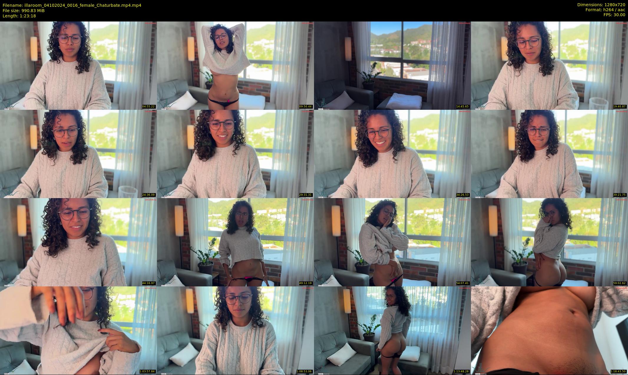 illaroom — 84 minute Chaturbate female cam show recording, 720p, Oct 4, 2024