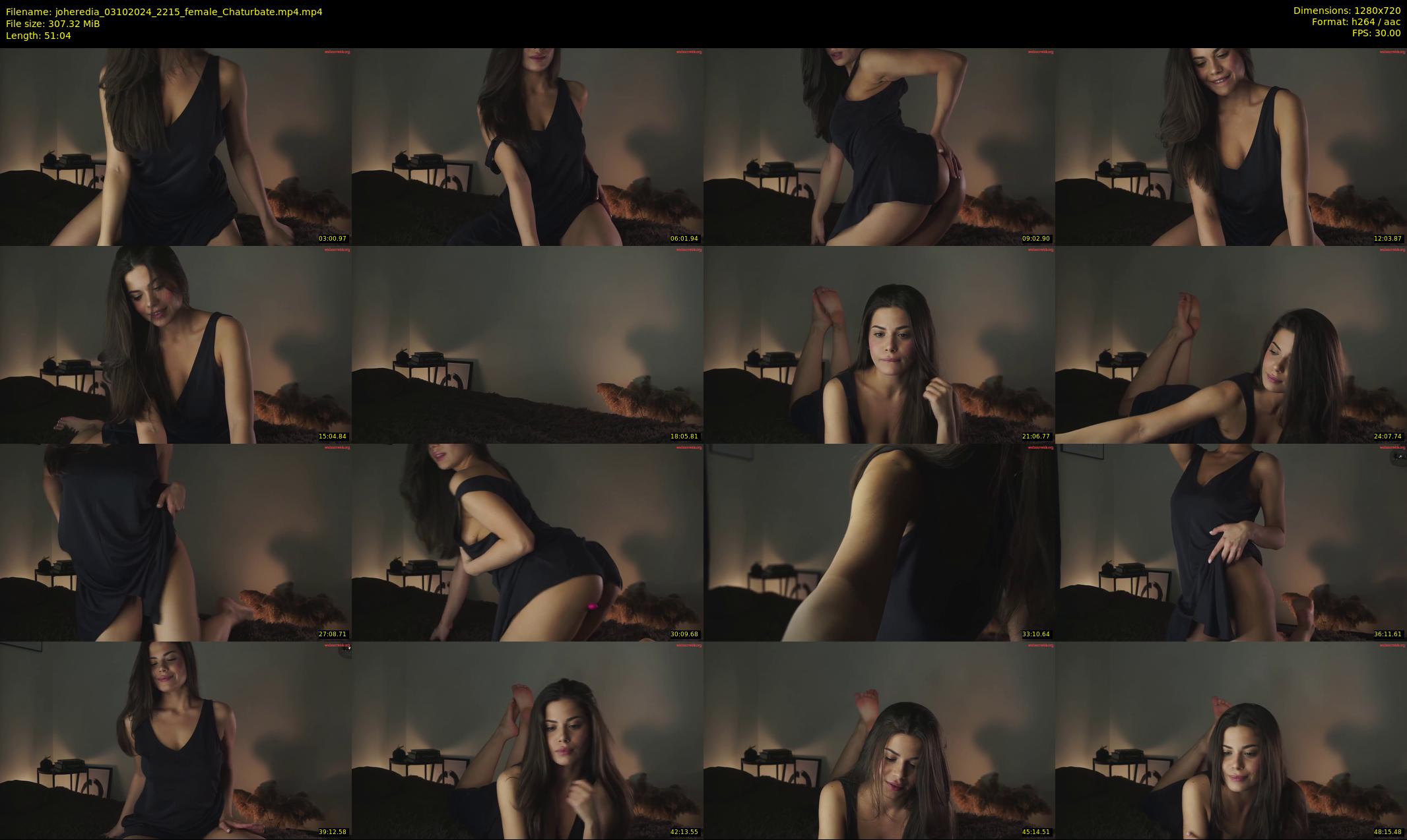 joheredia — 52 minute Chaturbate female cam show recording, 720p, Oct 3, 2024