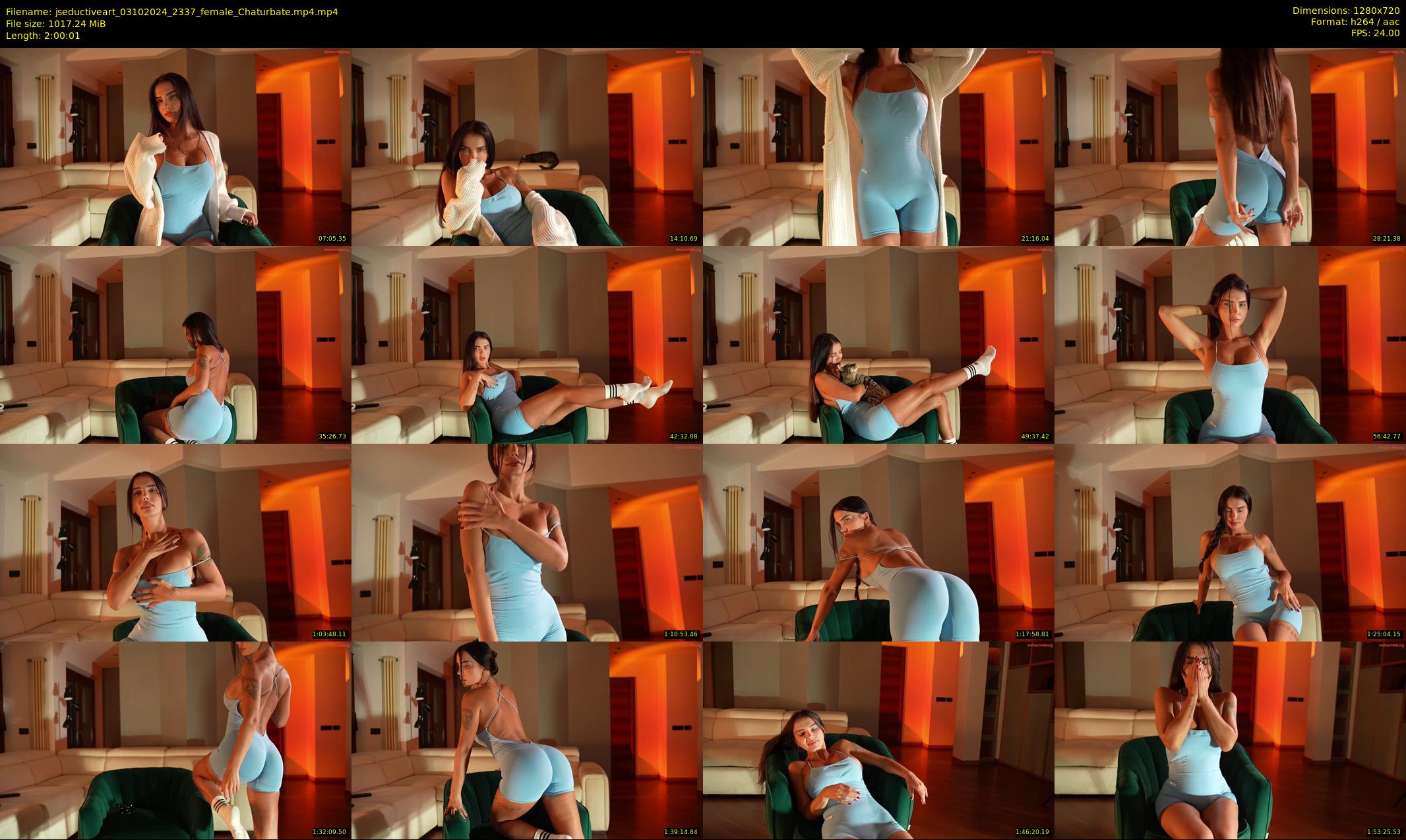 jseductiveart — 121 minute Chaturbate female cam show recording, 720p, Oct 3, 2024