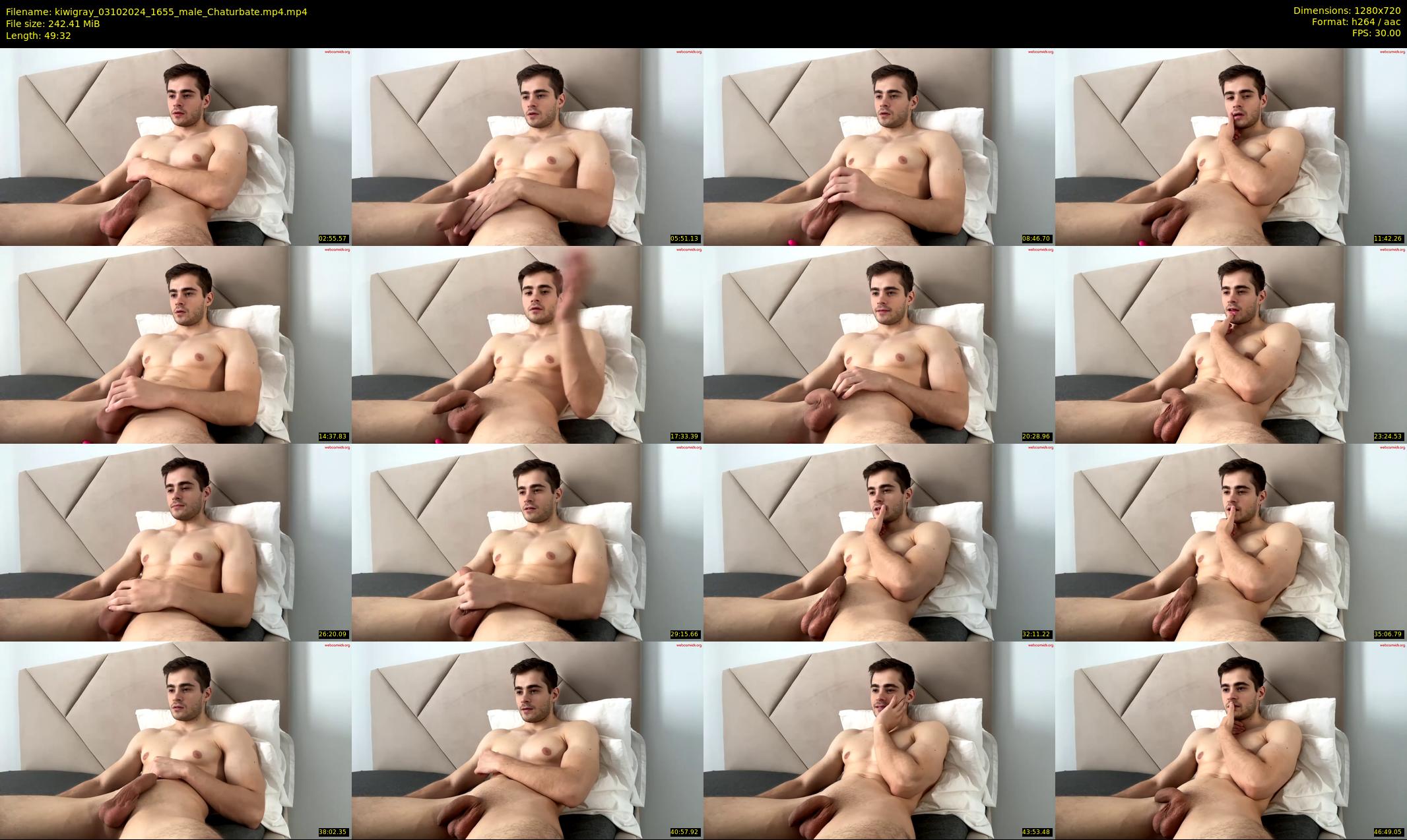 kiwigray — 50 minute Chaturbate male cam show recording, 720p, Oct 3, 2024