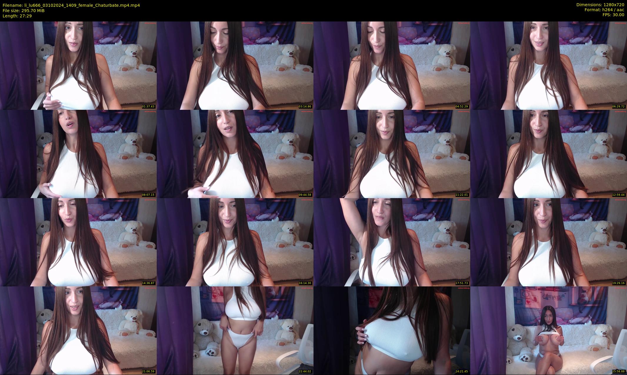 li_lu666 — 28 minute Chaturbate female cam show recording, 720p, Oct 3, 2024