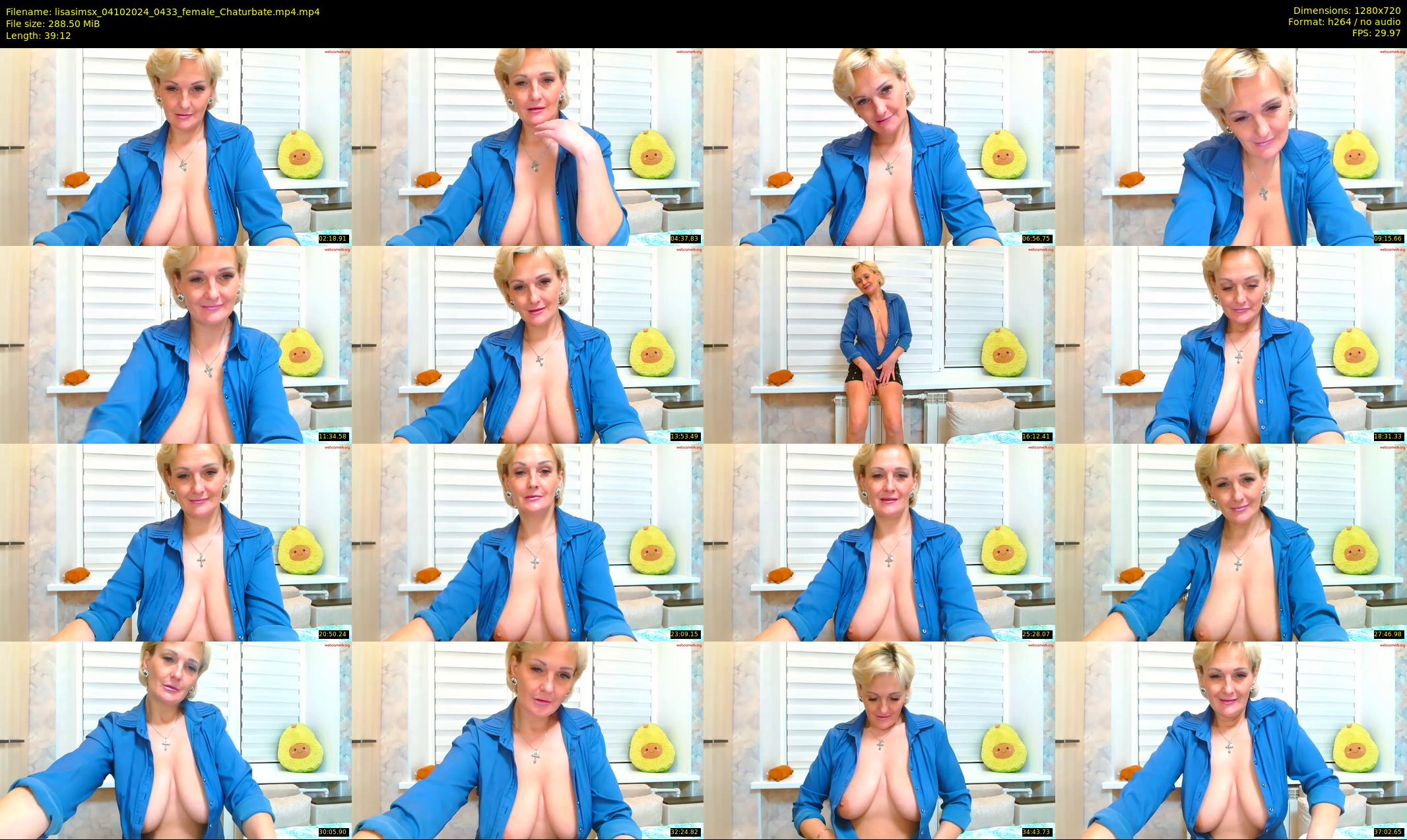lisasimsx — 40 minute Chaturbate female cam show recording, 720p, Oct 4, 2024