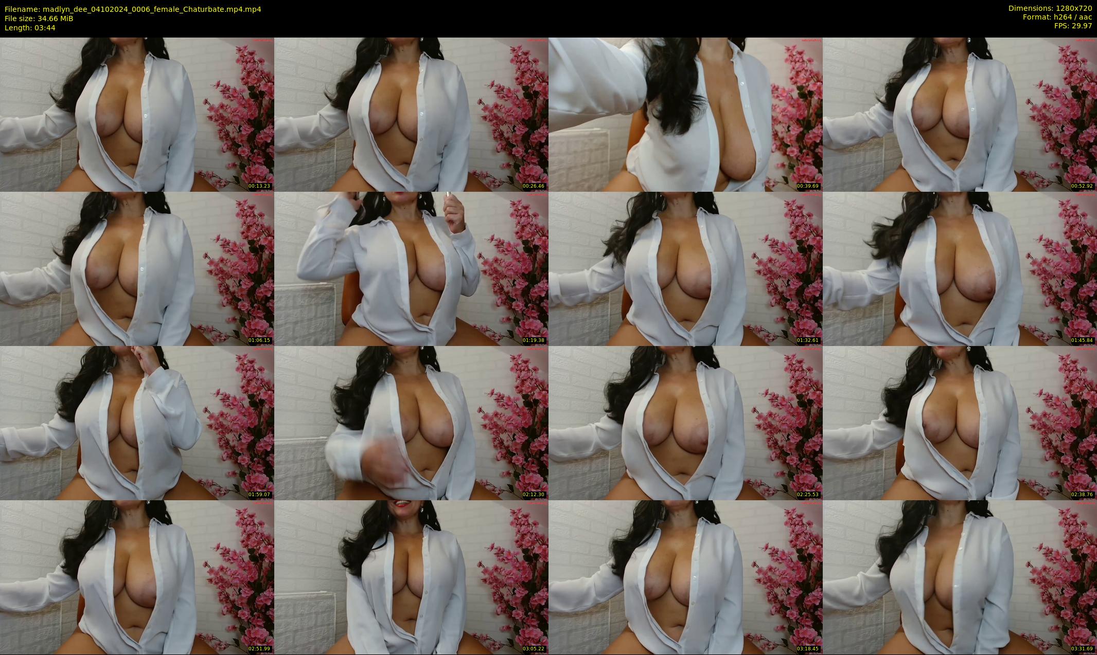 madlyn_dee — 4 minute Chaturbate female cam show recording, 720p, Oct 4, 2024