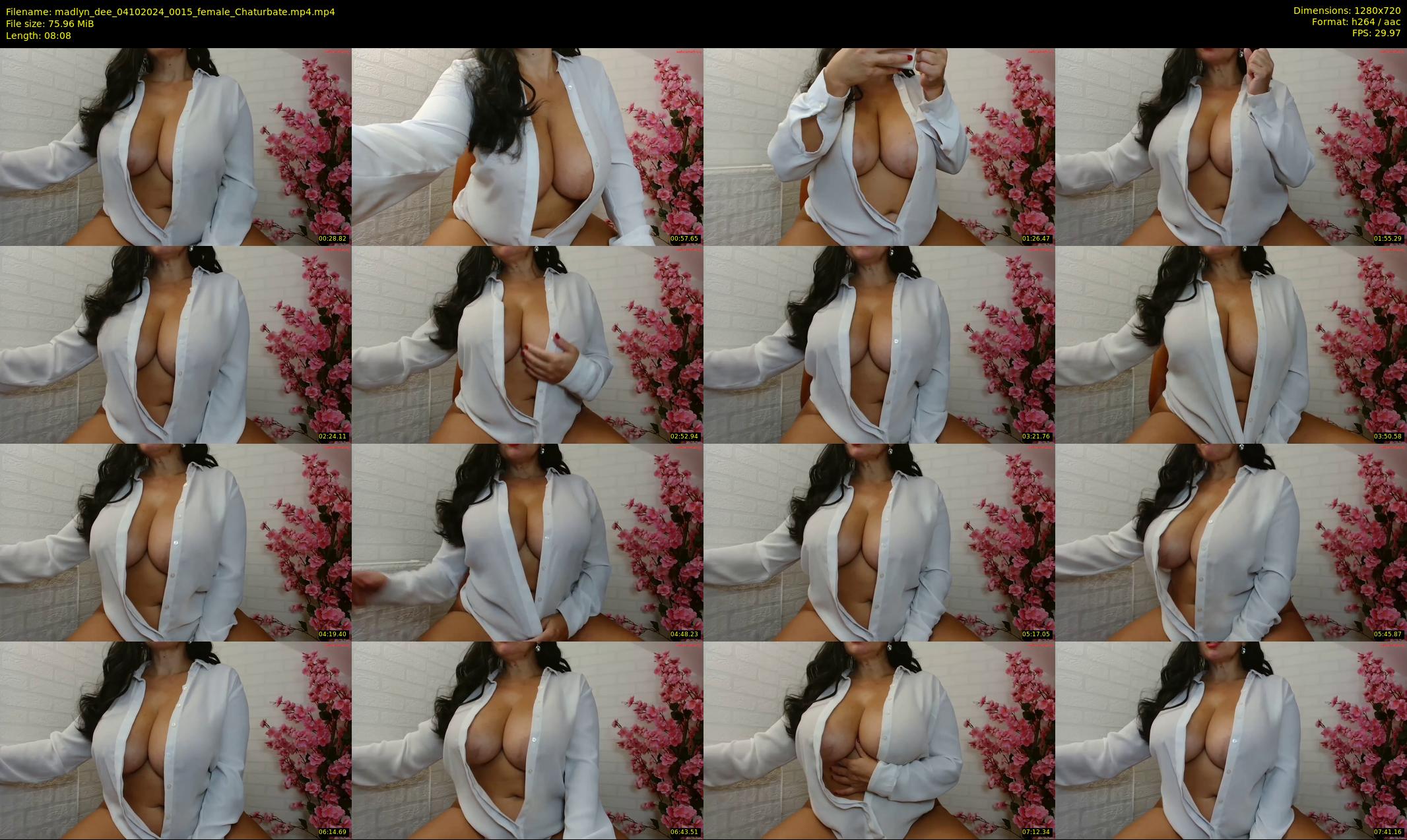 madlyn_dee — 9 minute Chaturbate female cam show recording, 720p, Oct 4, 2024
