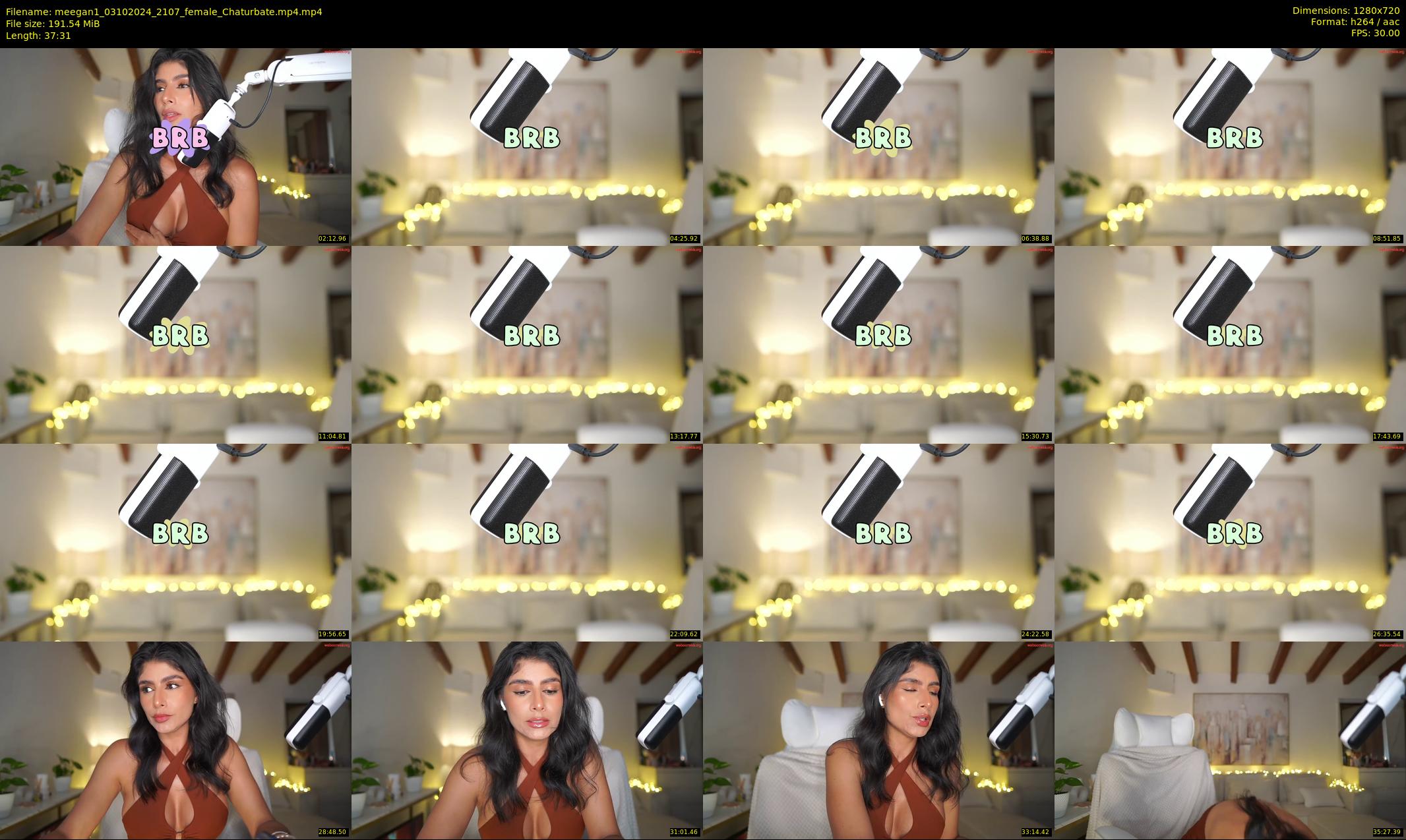 meegan1 — 38 minute Chaturbate female cam show recording, 720p, Oct 3, 2024