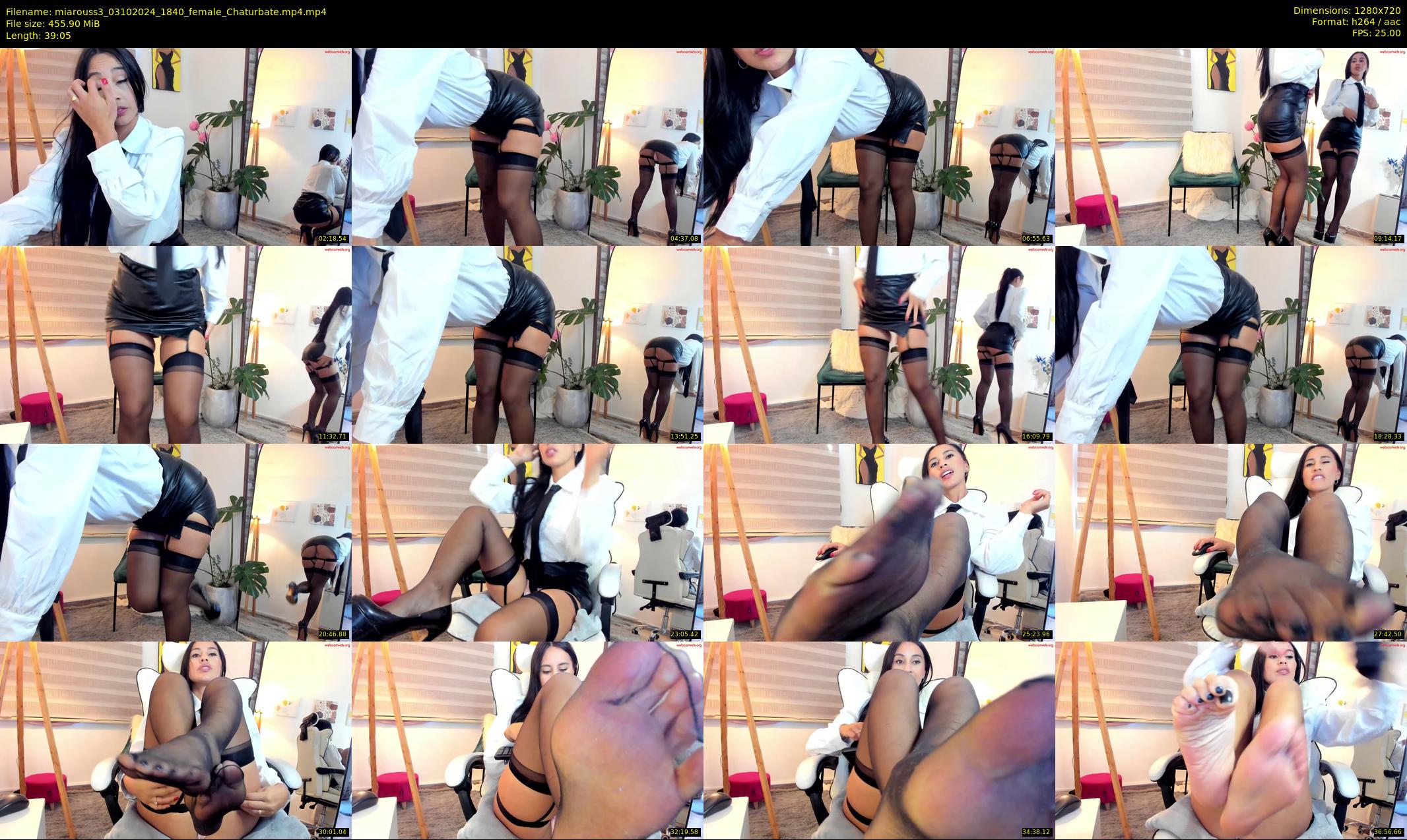 miarouss3 — 40 minute Chaturbate female cam show recording, 720p, Oct 3, 2024
