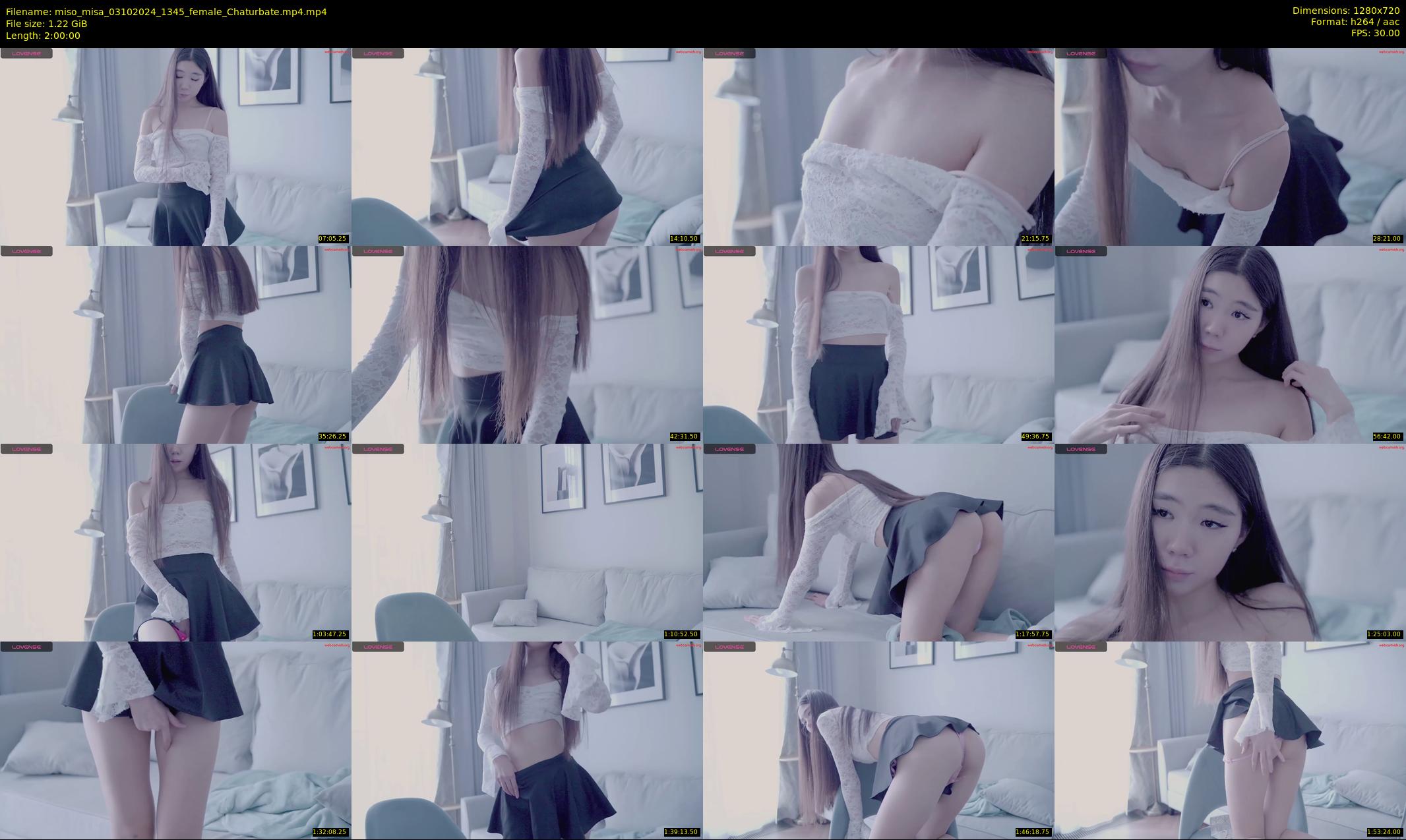miso_misa — 120 minute Chaturbate female cam show recording, 720p, Oct 3, 2024