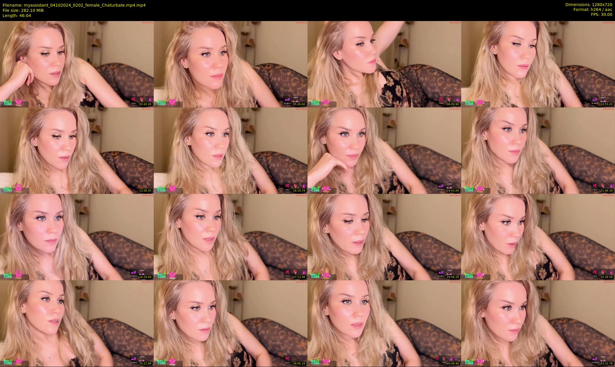 myassistant — 47 minute Chaturbate female cam show recording, 720p, Oct 4, 2024