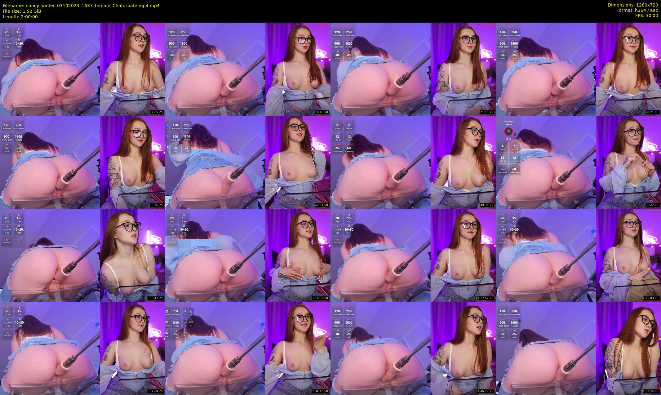 nancy_winter — 120 minute Chaturbate female cam show recording, 720p, Oct 3, 2024