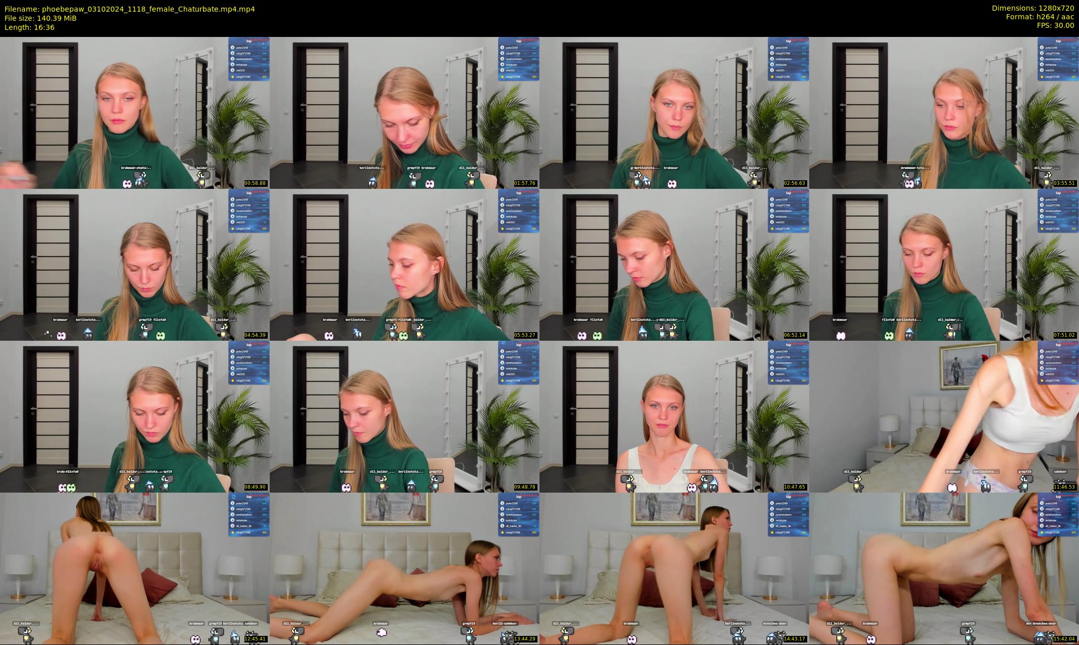 phoebepaw — 17 minute Chaturbate female cam show recording, 720p, Oct 3, 2024