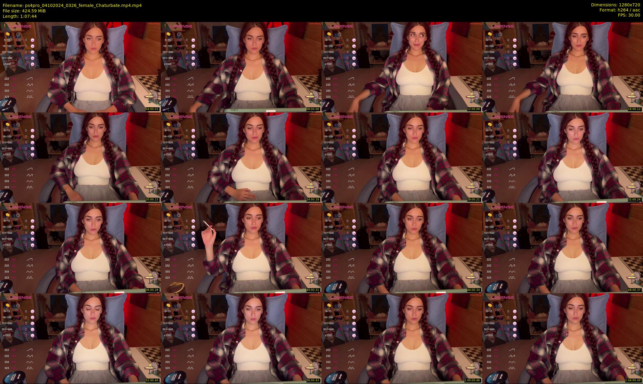 ps4pro — 68 minute Chaturbate female cam show recording, 720p, Oct 4, 2024
