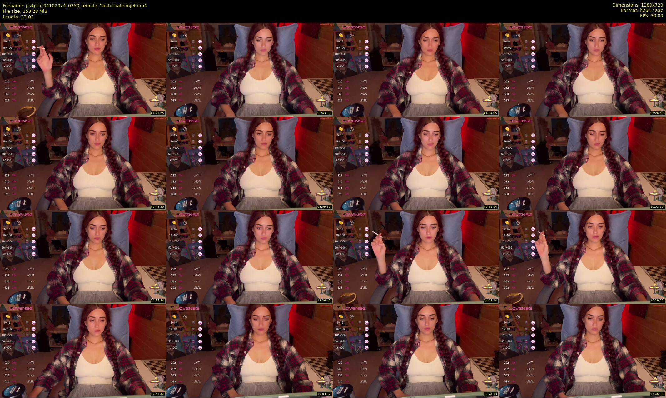 ps4pro — 24 minute Chaturbate female cam show recording, 720p, Oct 4, 2024