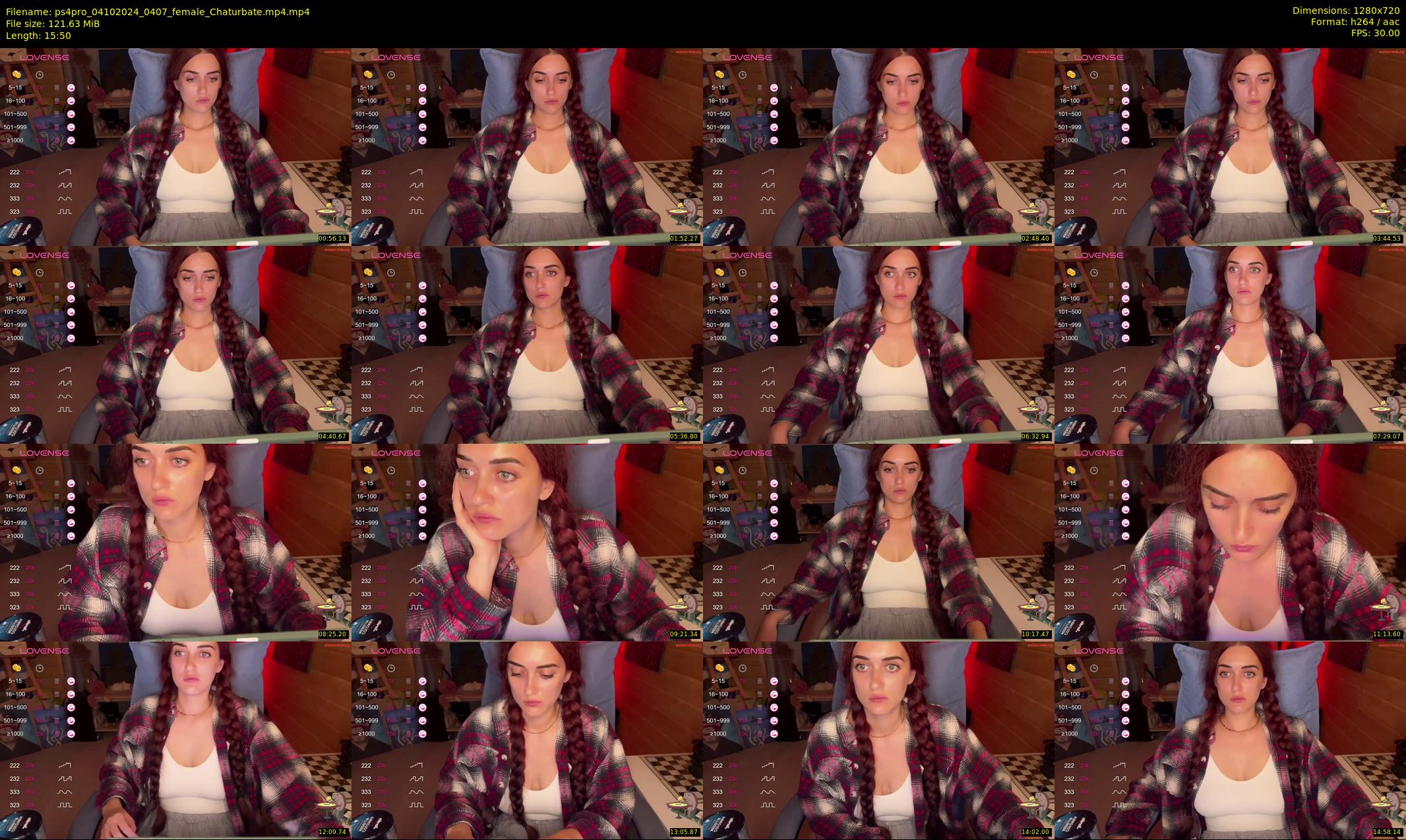 ps4pro — 16 minute Chaturbate female cam show recording, 720p, Oct 4, 2024