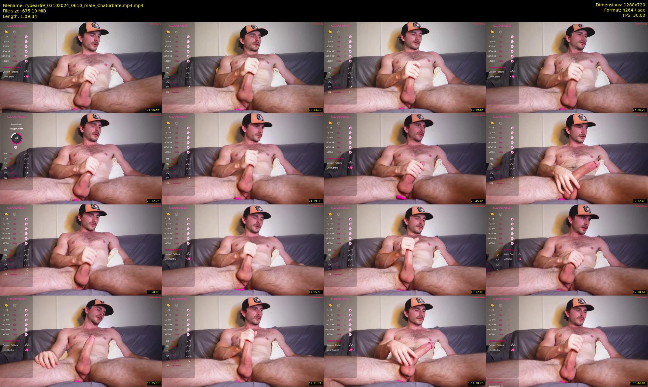 rybear69 — 70 minute Chaturbate male cam show recording, 720p, Oct 3, 2024