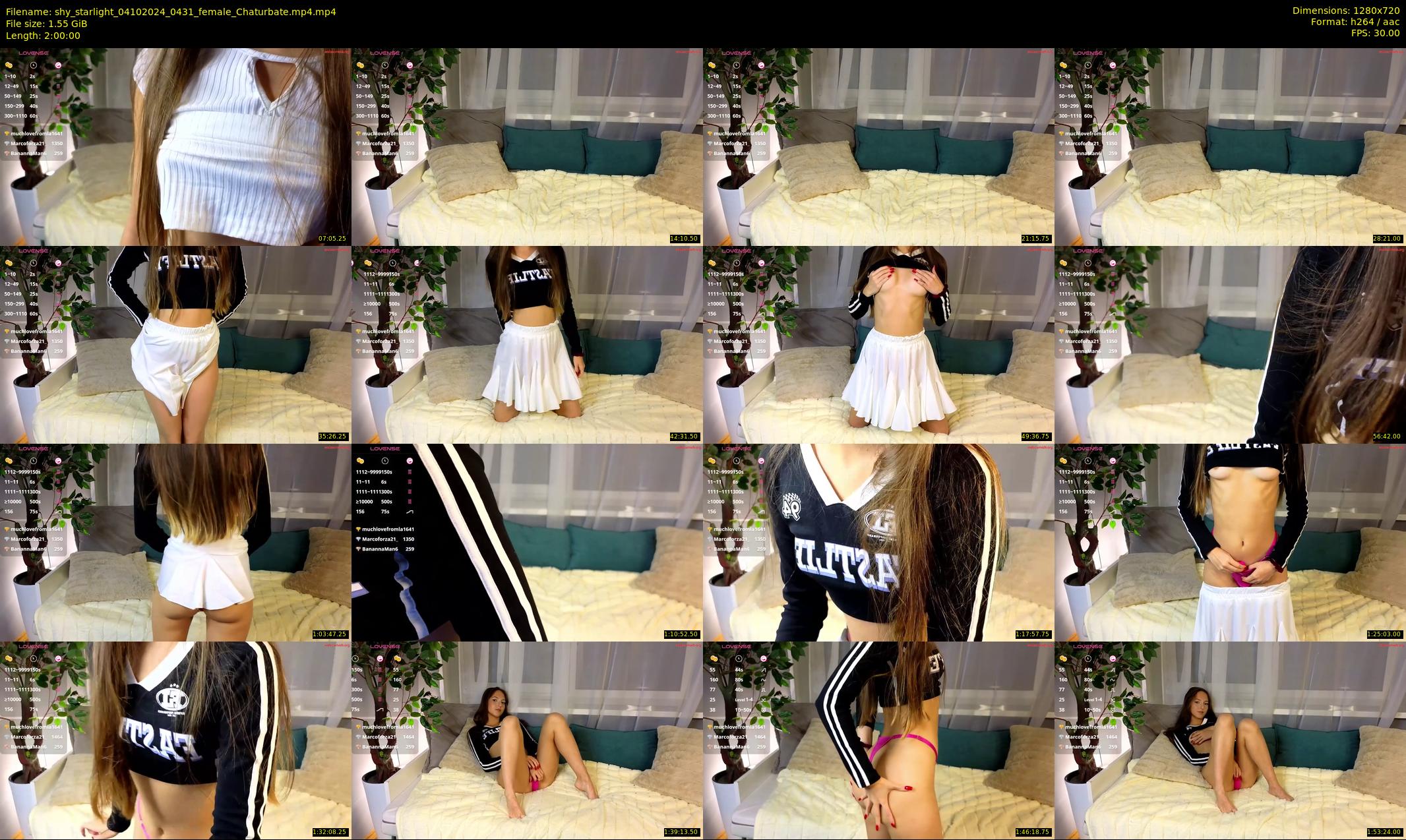 shy_starlight — 120 minute Chaturbate female cam show recording, 720p, Oct 4, 2024